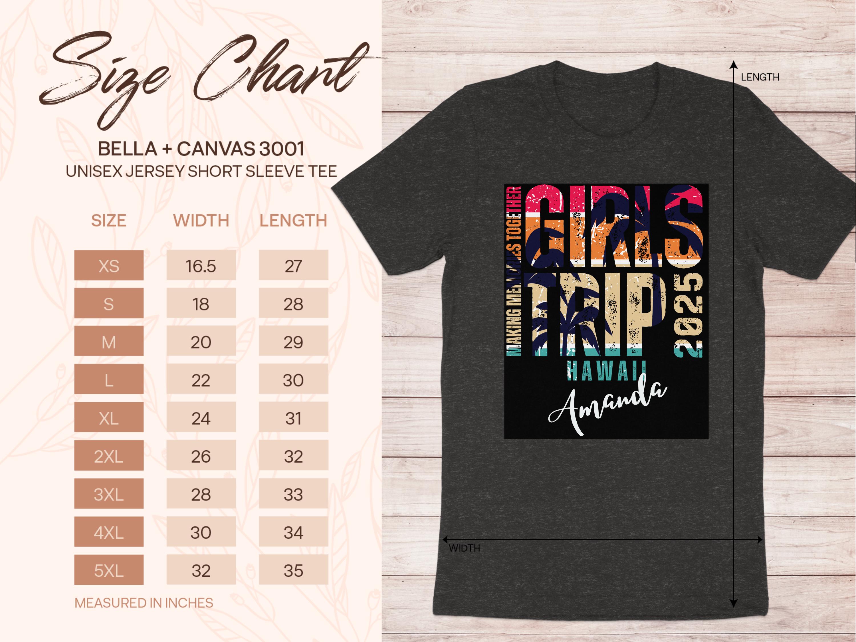 2023 Hawaii Girls Trip Scenic Graphic Tee product