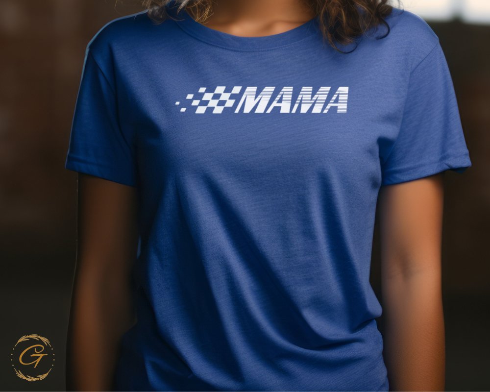 Racing Mama Graphic Tee for Women Shirt product