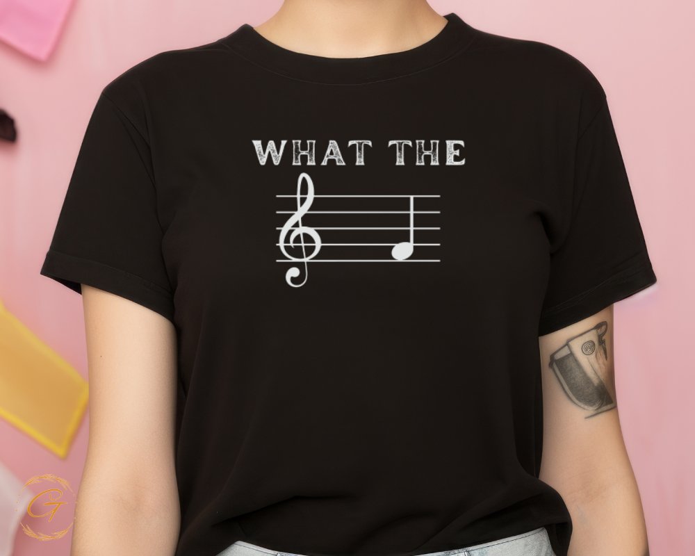 What The Treble Clef Musical Fun Graphic Tee product