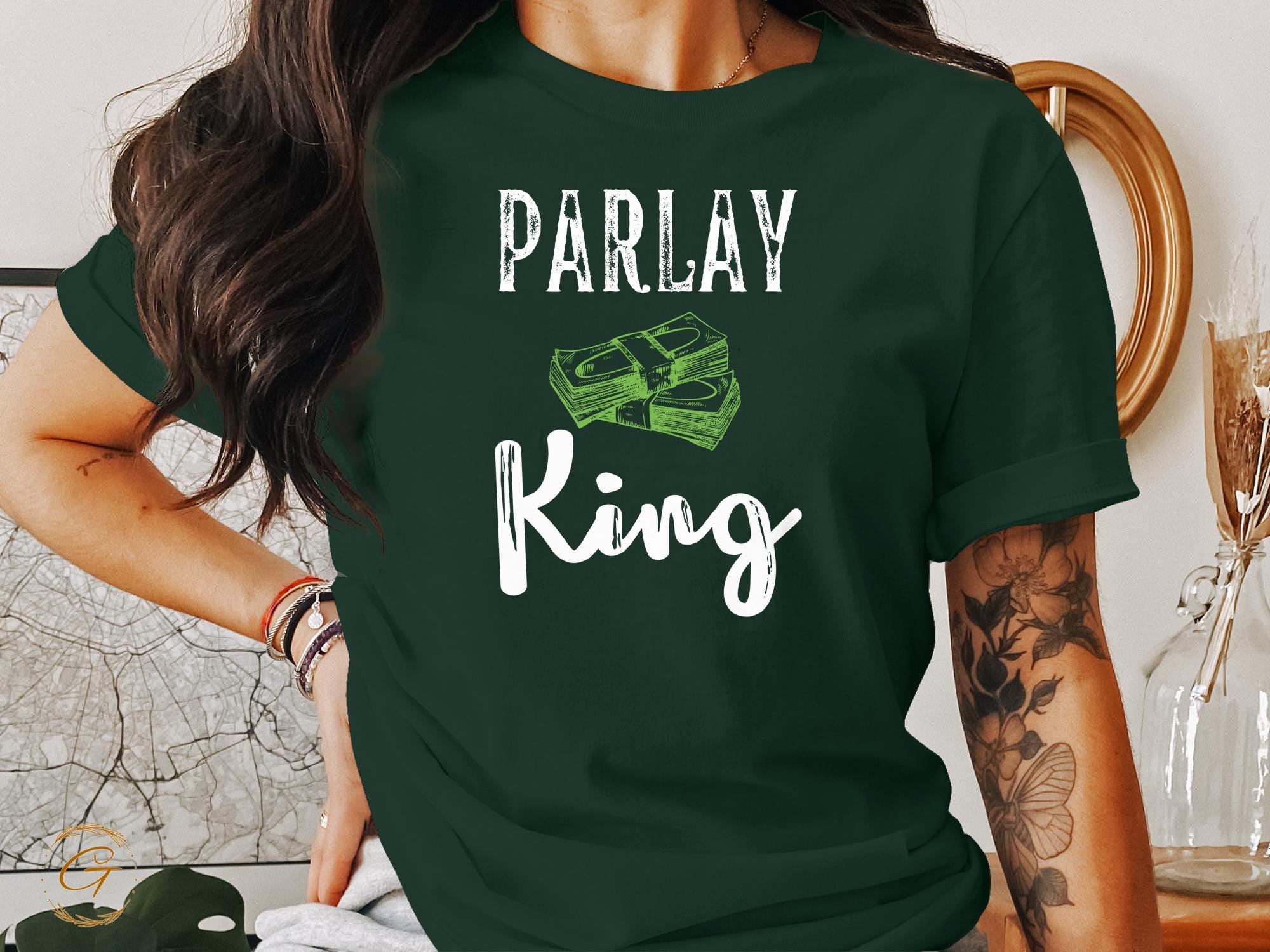 Hobby T-Shirt, Parlay King Graphic Shirt Sports Betting Tee