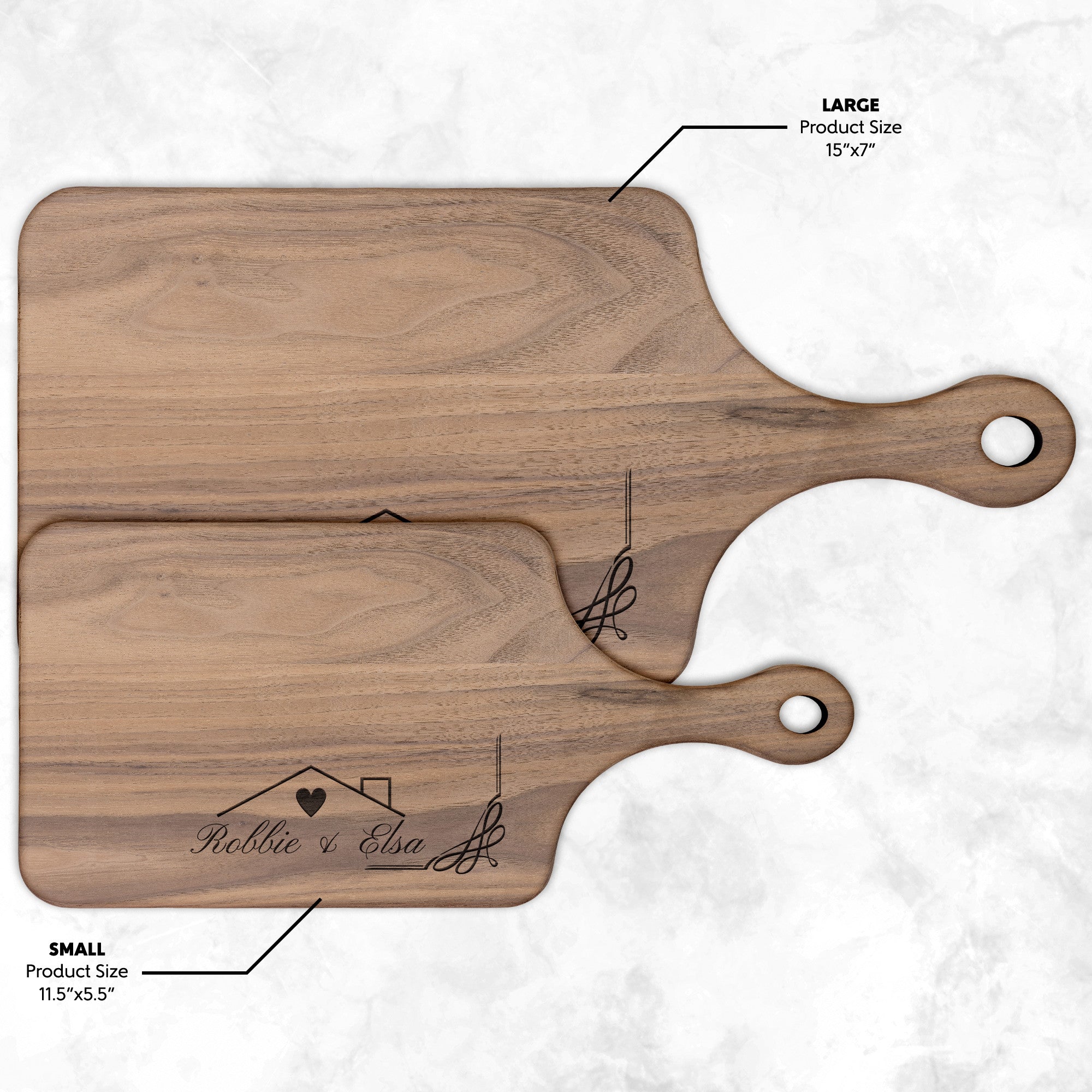 Home Sweet Home Cutting Boards - Custom Name
