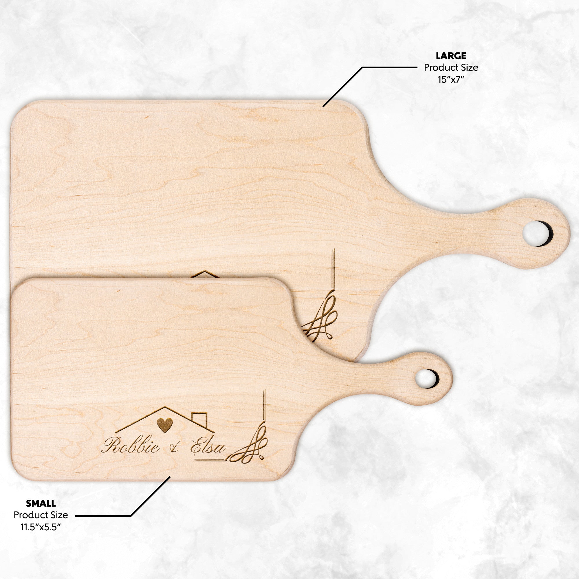 Home Sweet Home Cutting Boards - Custom Name