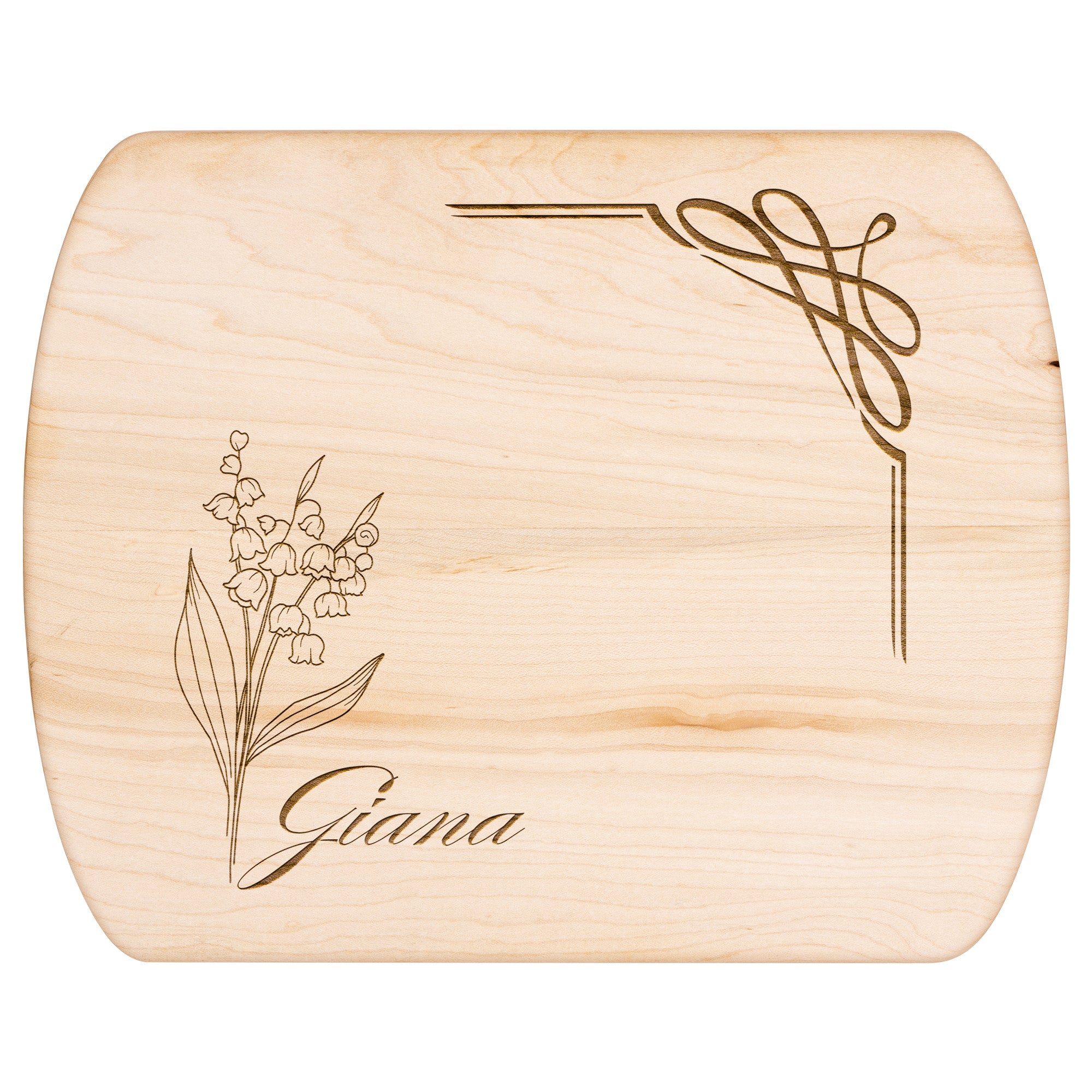 May Lily Of The Valley Cutting Board