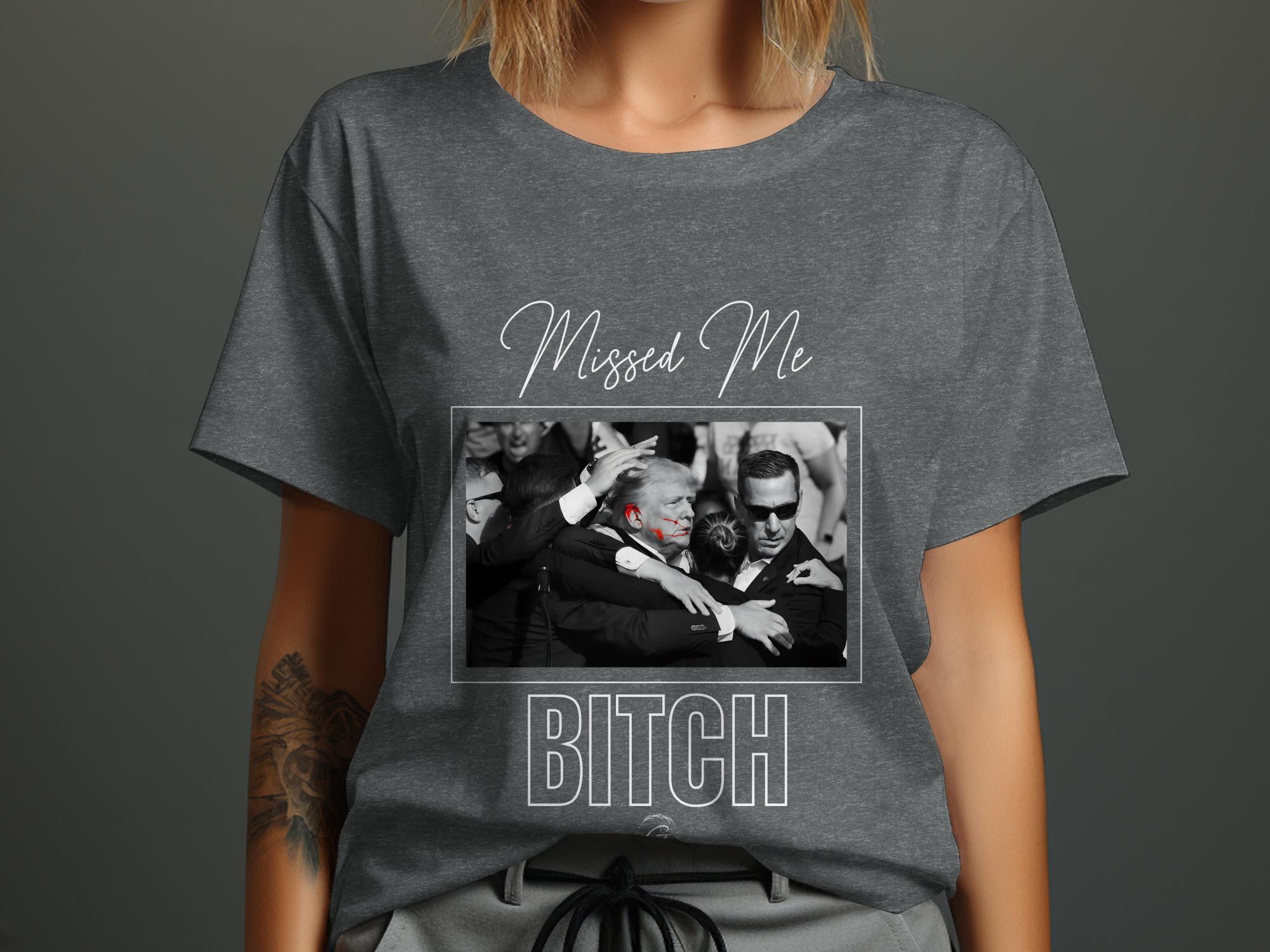 Missed Me Trump Graphic Tee | Funny Political T-Shirt