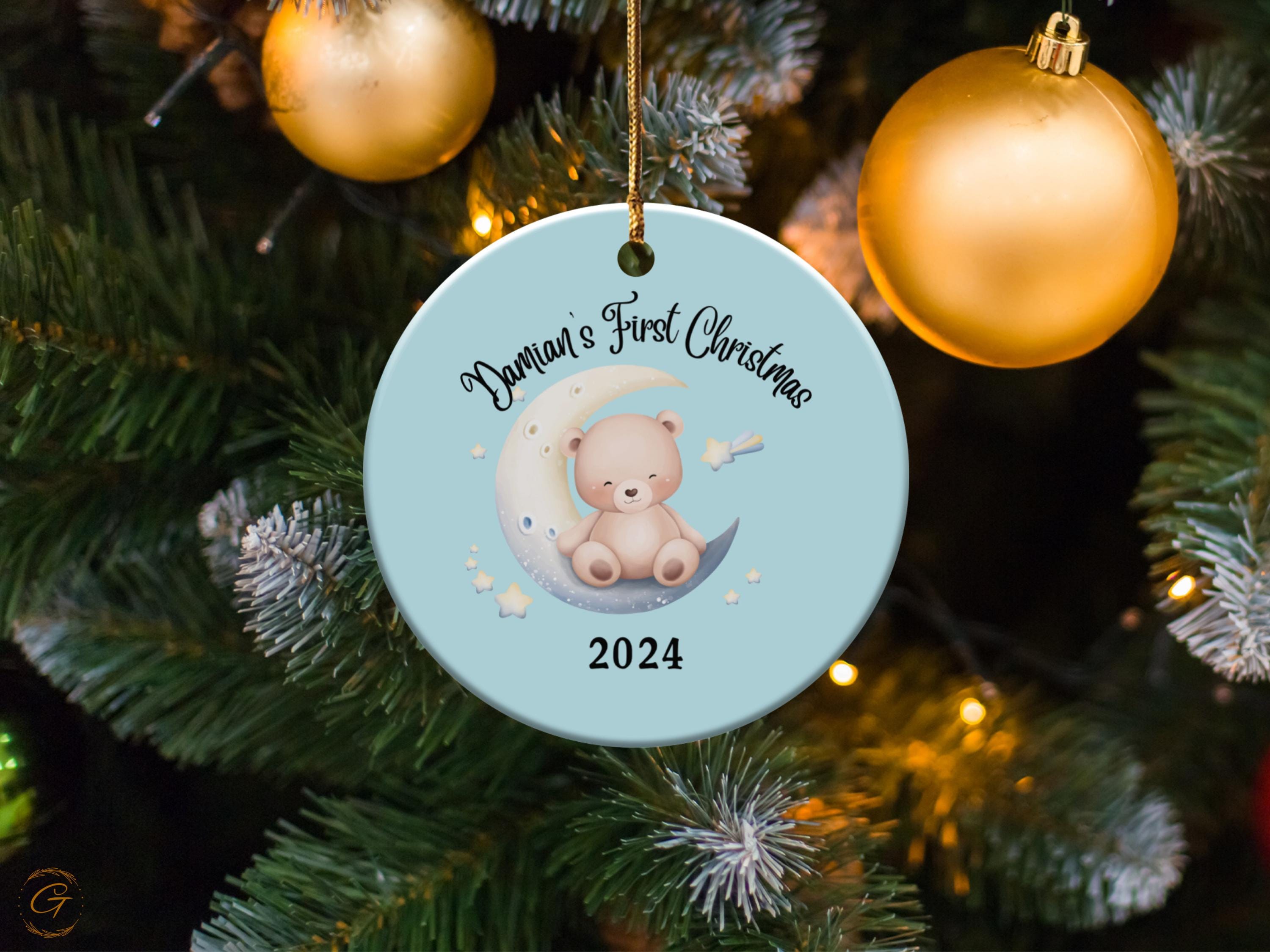 Personalized Baby's First Christmas Ornament
