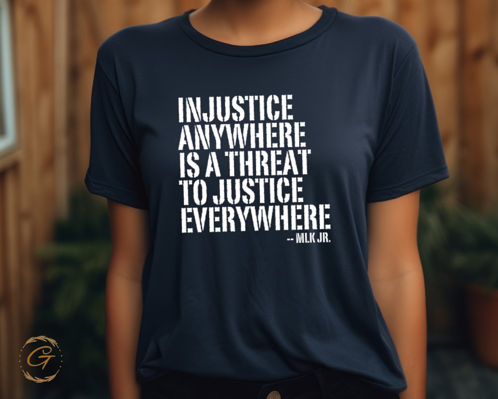 Injustice Everywhere Quote T-shirt product type