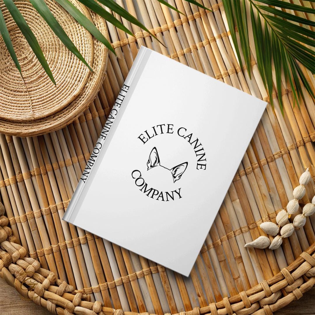 Personalized Elite Canine Company Journal Notebook