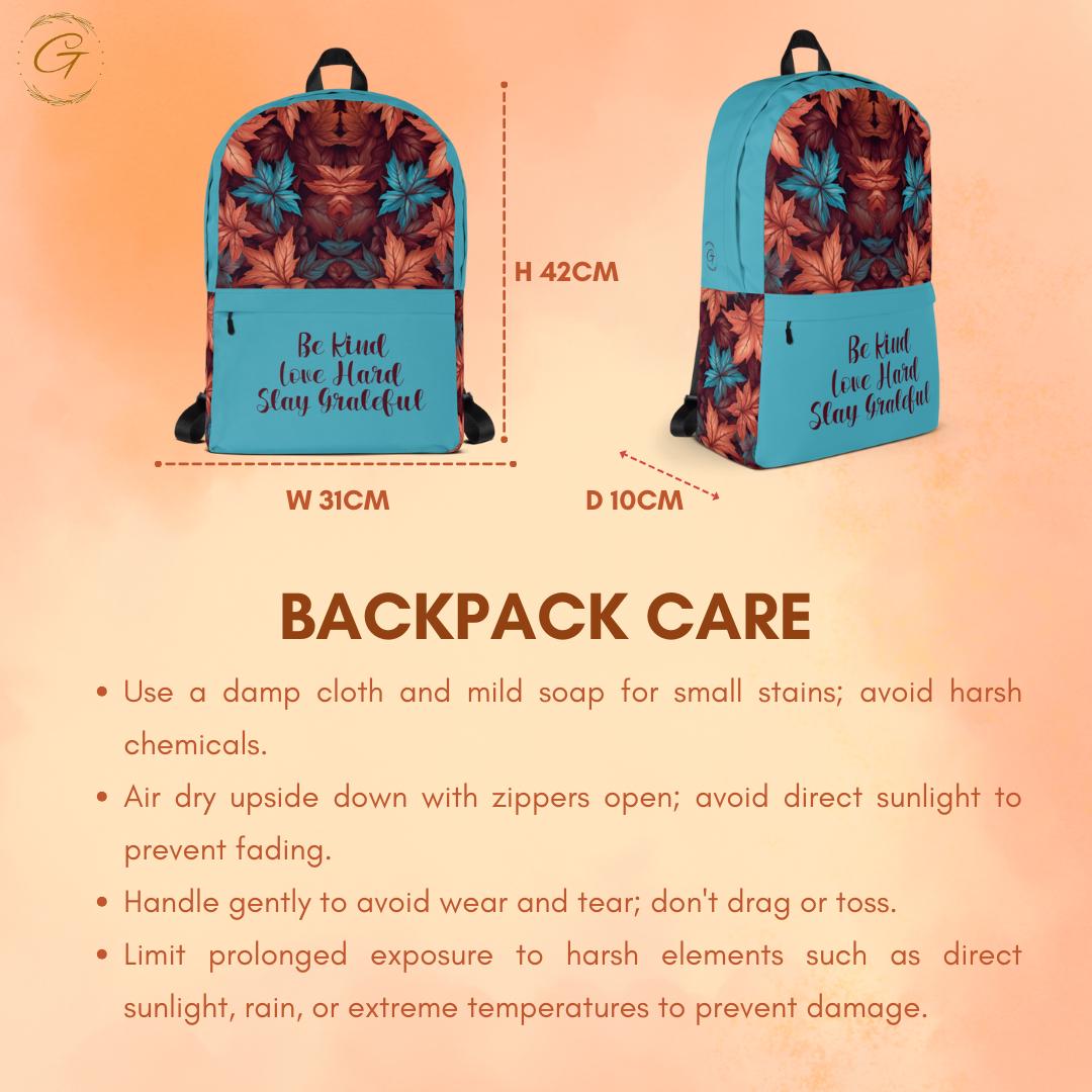 Maple Floral Backpack
