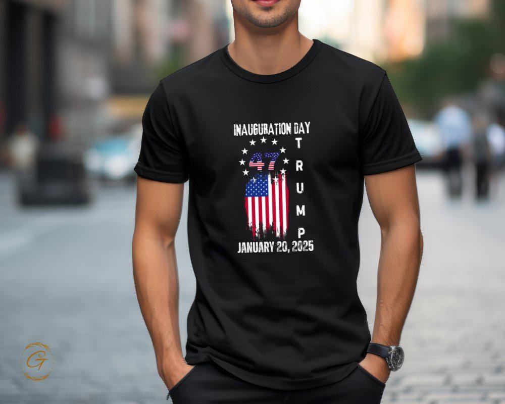 Inauguration Day 2025 Shirt, Trump 47 President Tee