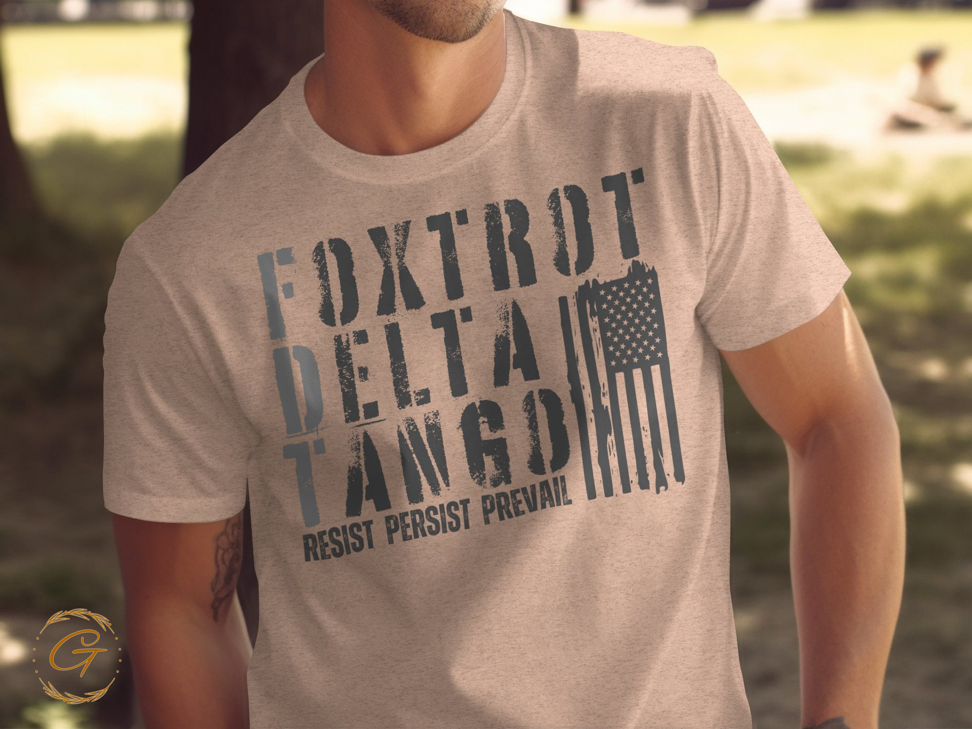 Foxtrot Delta Tango Resist Persist Prevail shirt product