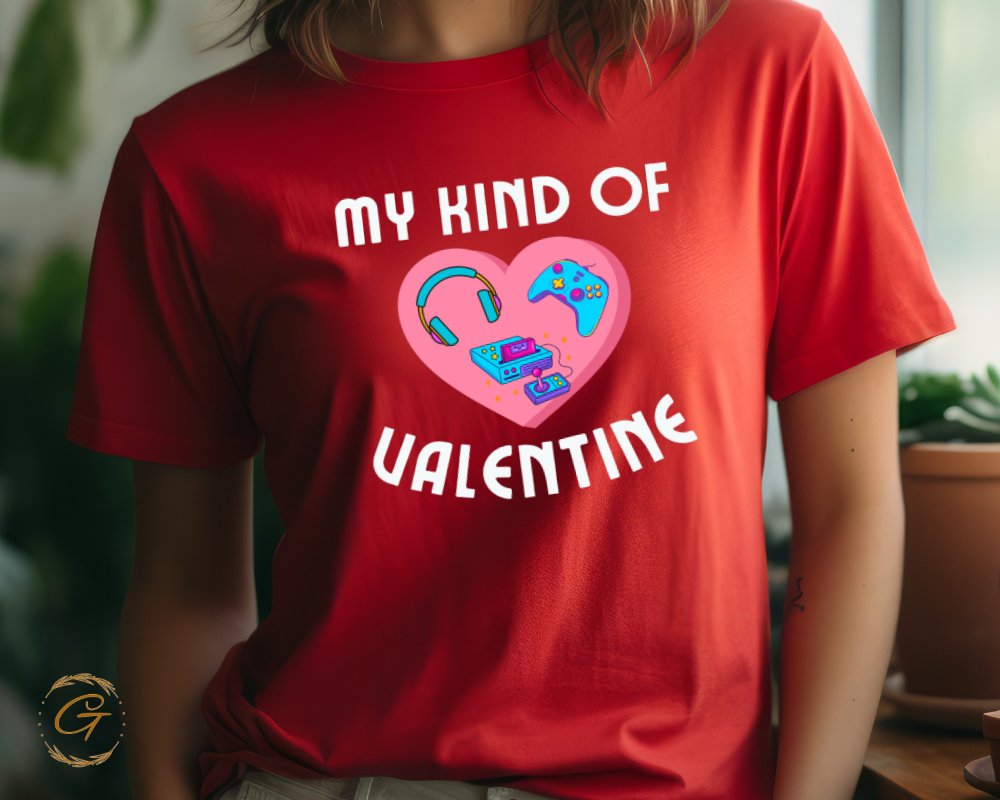 My Kind Of Valentine Graphic Tee Shirt product