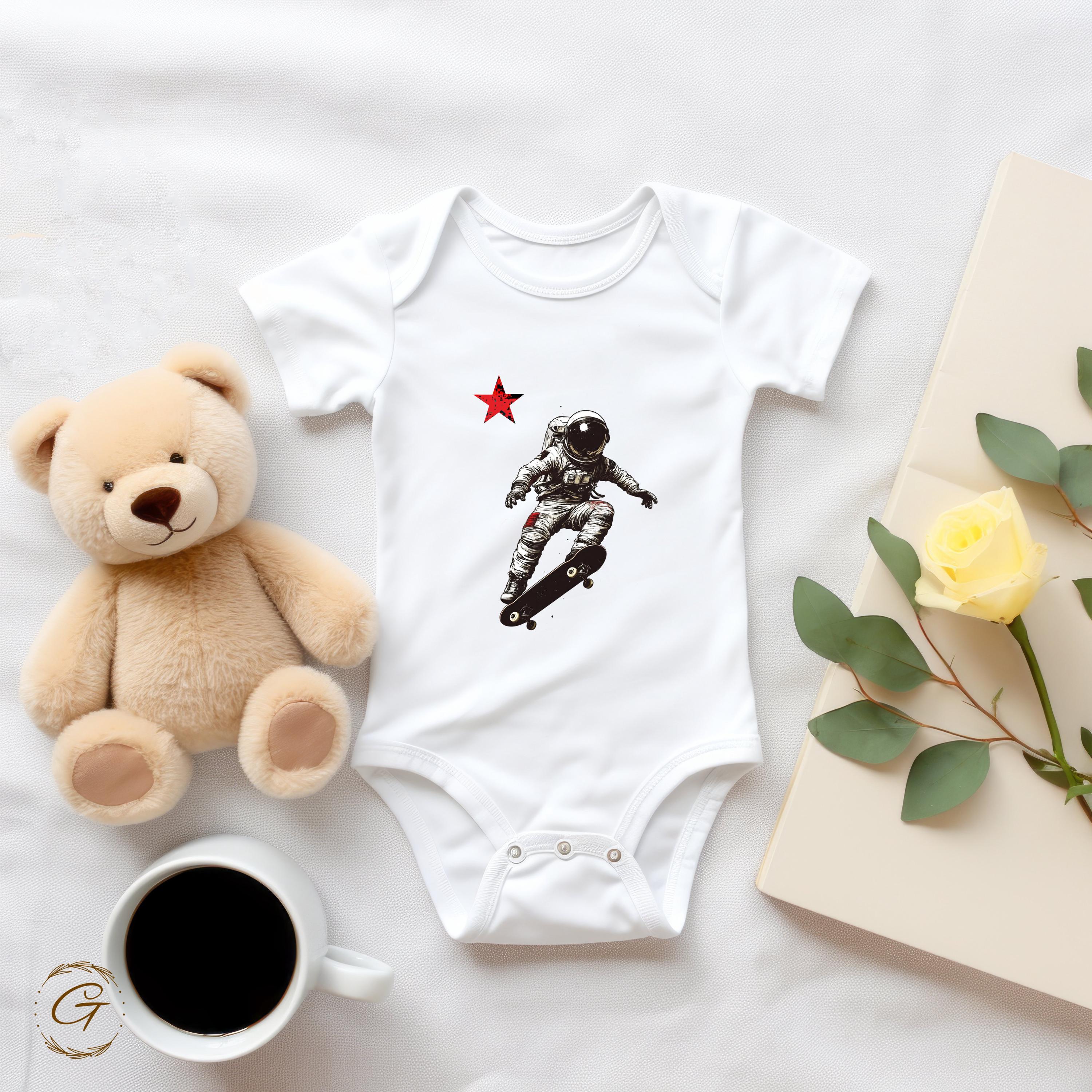Astronaut Tee Skateboard Design T-Shirt