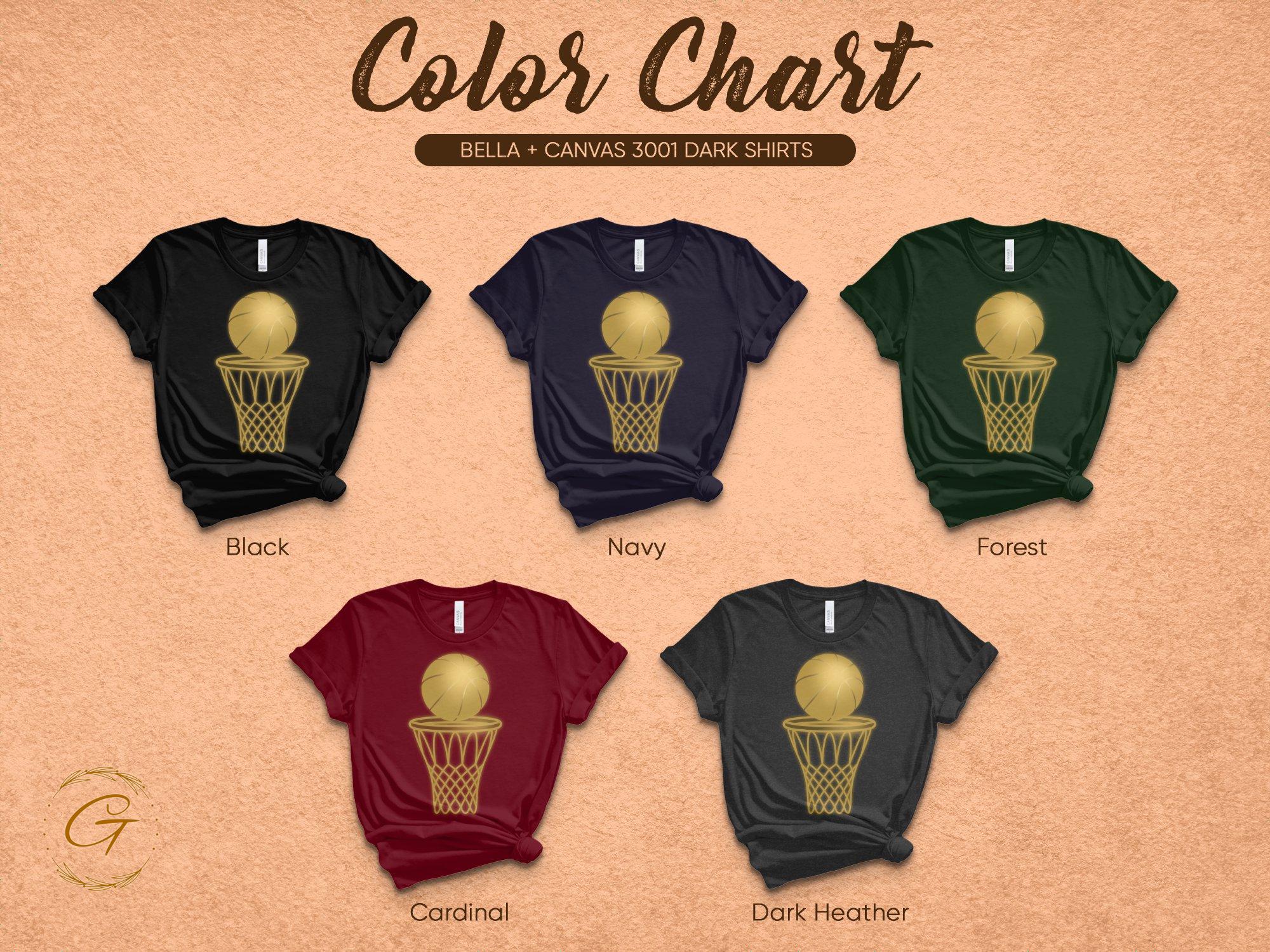 Hobby Sports Tee Golden Basketball Graphic T-Shirt