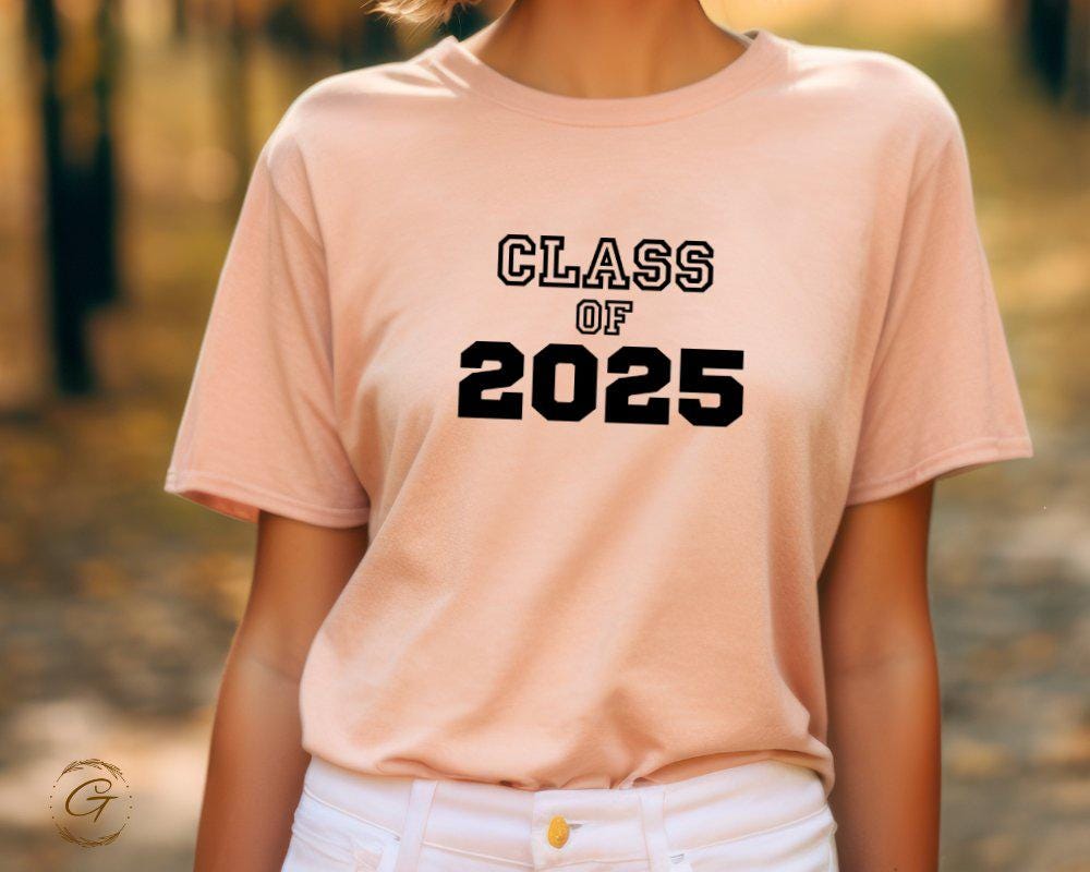 Class of 2025 Tee Graduation T-Shirt