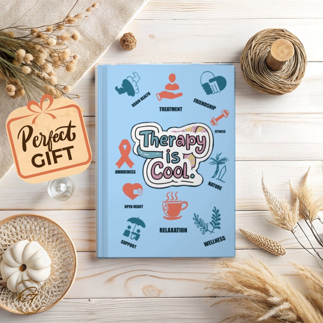 Therapy is Cool Journal Notebook