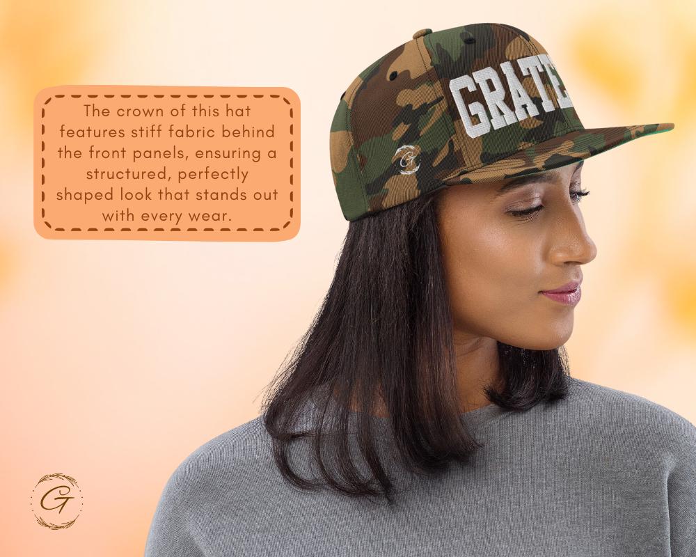 Grateful Gestures Snapback Hat