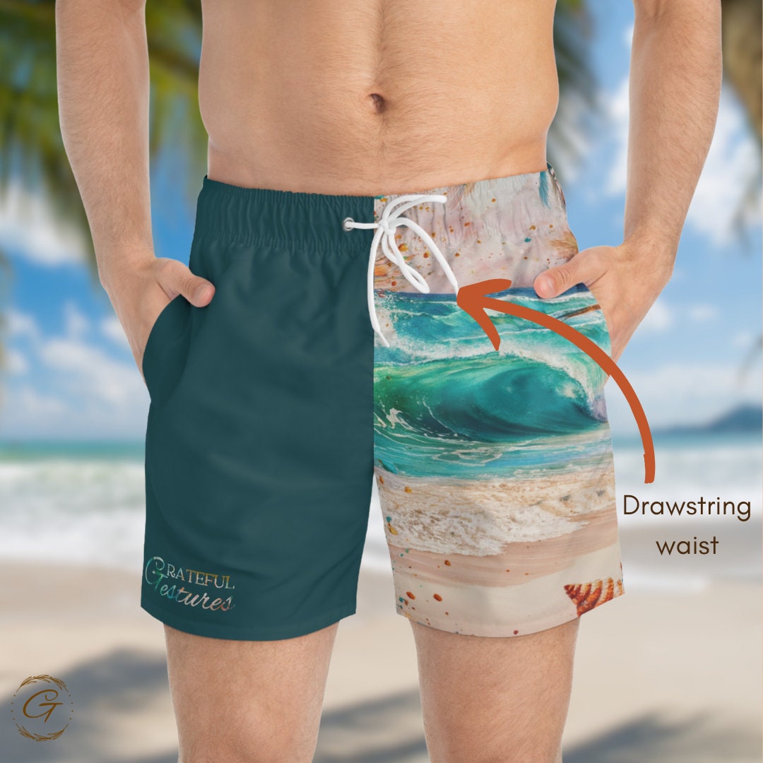 Tropical Beach Swim Shorts