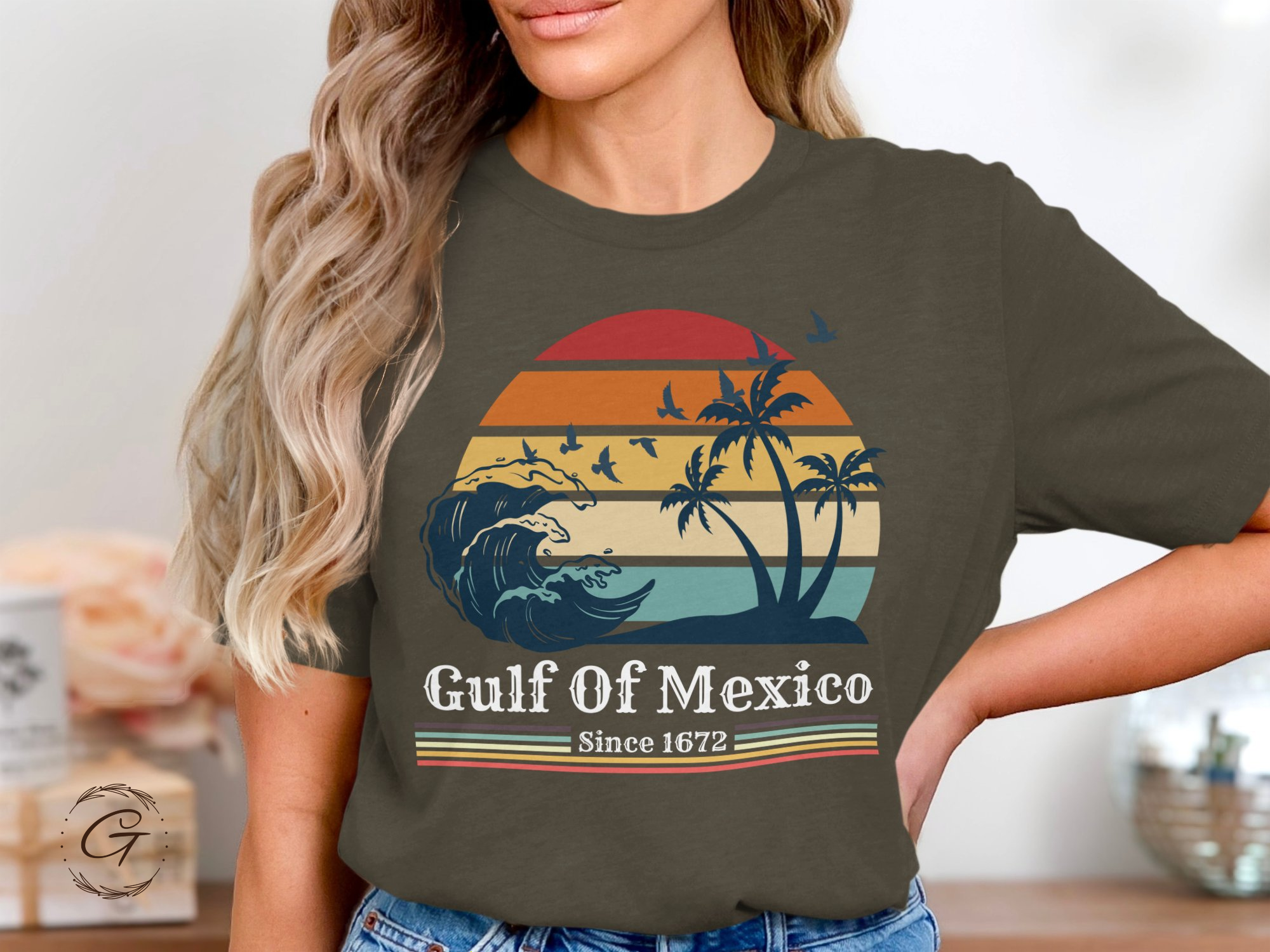 Gulf Of Mexico Since 1672 Graphic T-Shirt product type