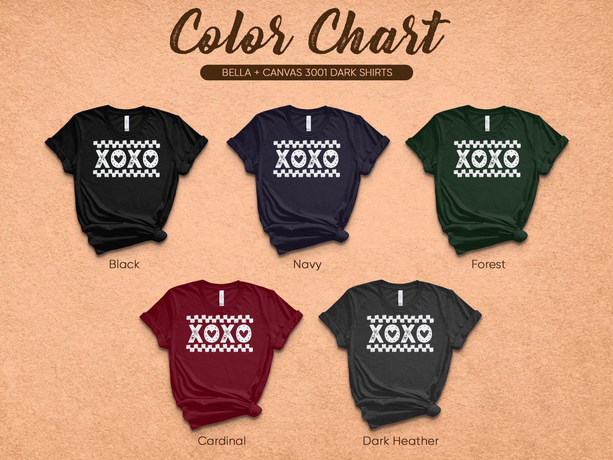 Valentines T-Shirt, Cute XOXO Graphic Tee