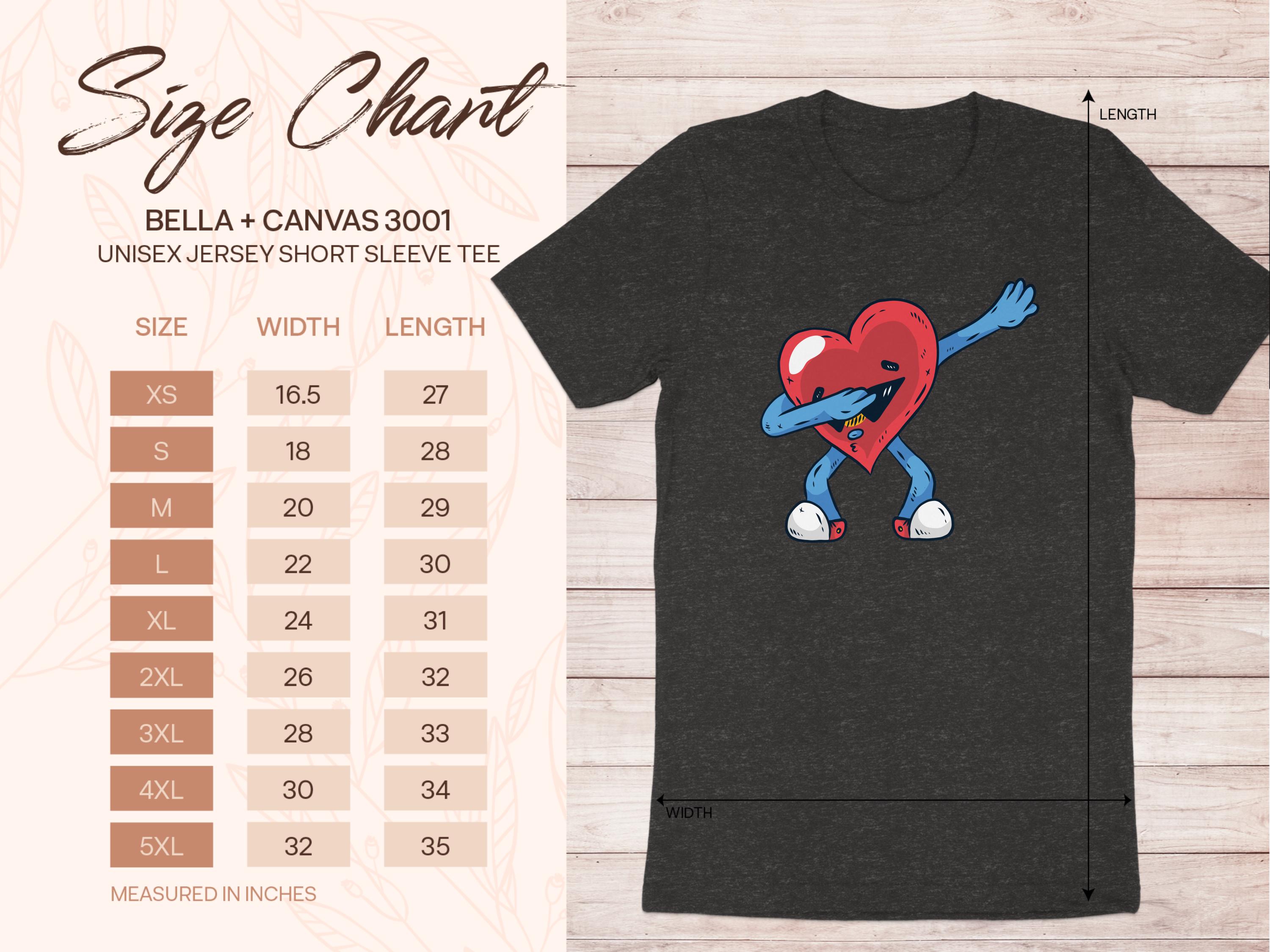 Dabbing Heart Graphic Unisex Jersey Short Sleeve Tee product