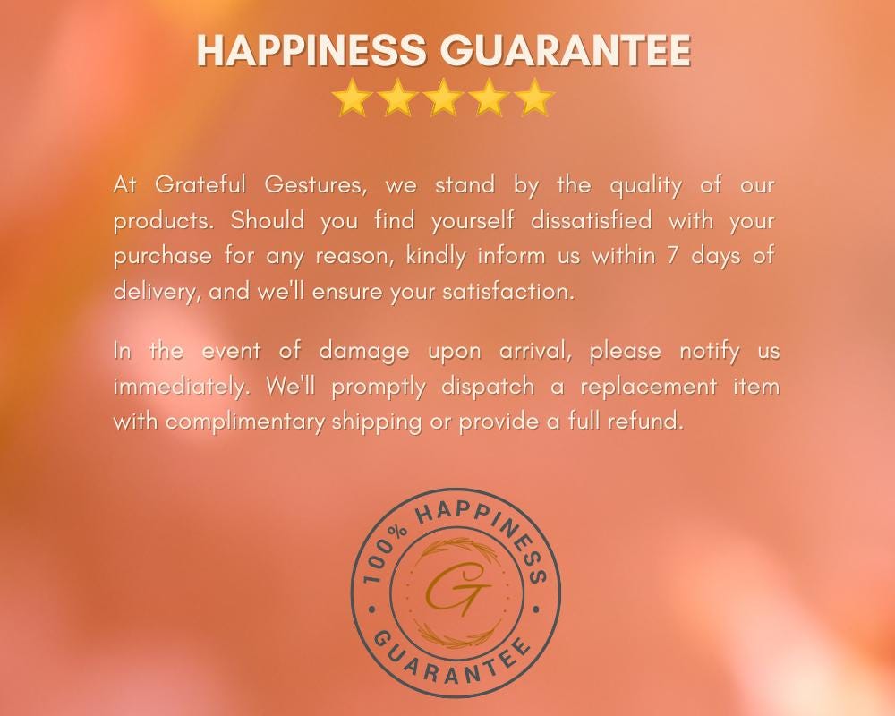 Abstract Grateful Gestures Design Acrylic LED Sign