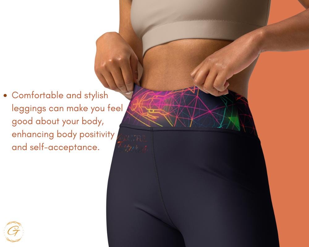 Vibrant Geometric AOP Yoga Leggings and Shorts - High-Waist, Flexible, AOP Activewear for Women, Ideal Gift for Yogis, Unique Activewear Fit