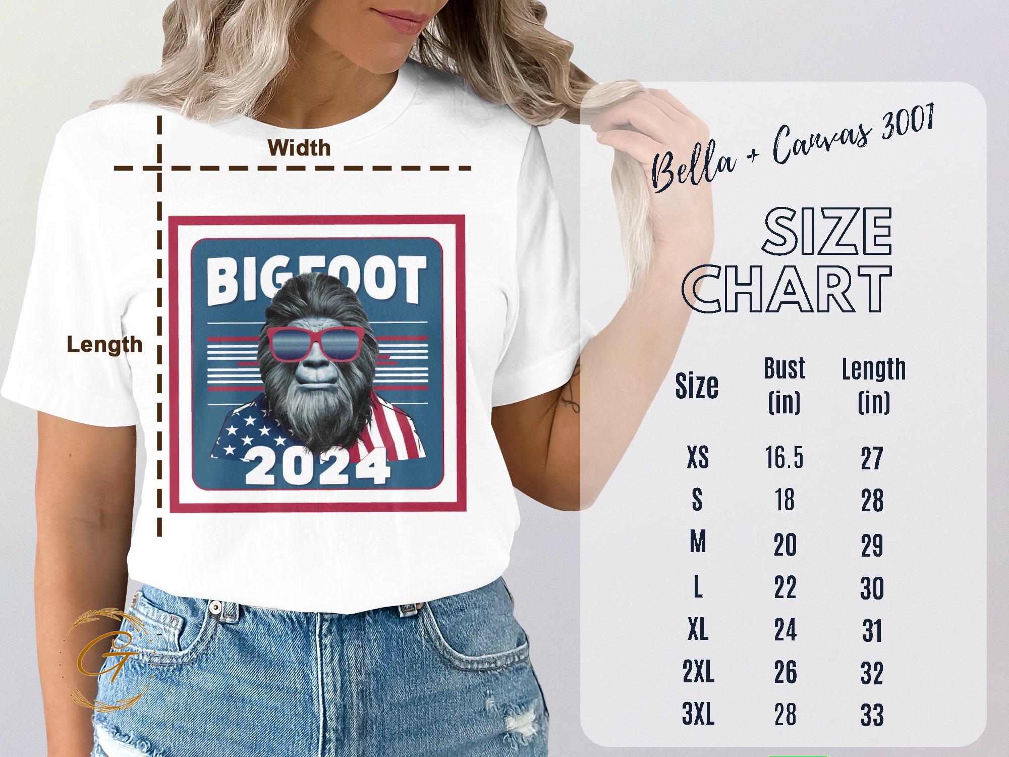 Bigfoot 2024 Graphic T-Shirt Design Tee