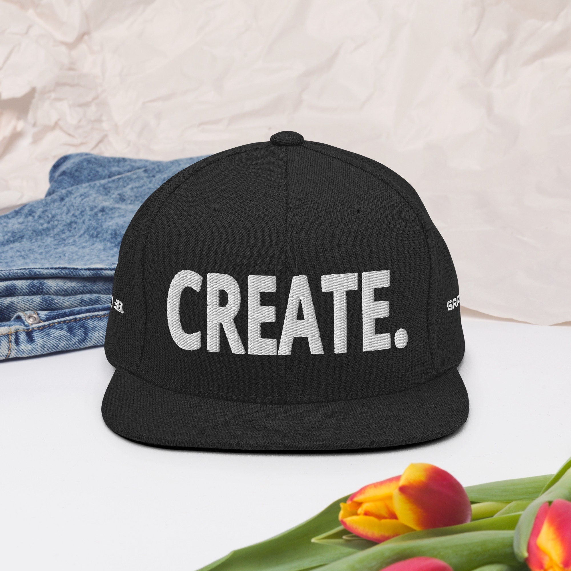 Create. Snapback Hat
