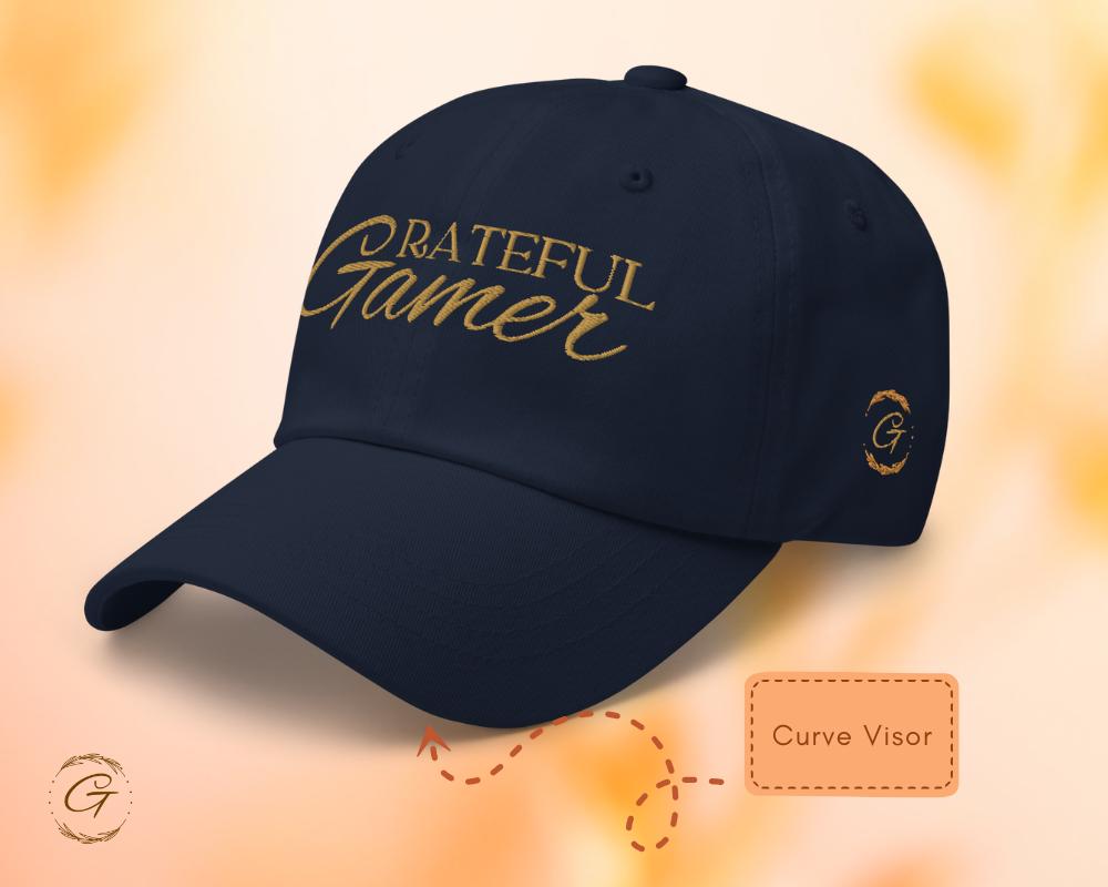 Grateful Gamer Bold Design Dad Hat