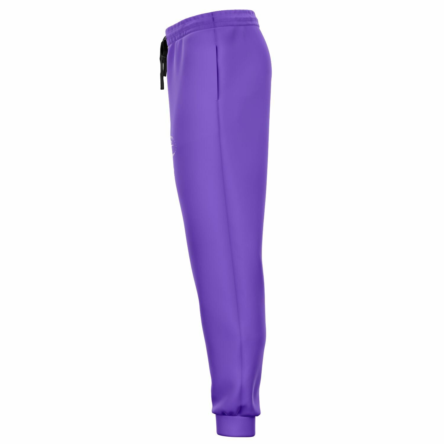 Abstract Purple Art Joggers – Trendy Watercolor Sweatpants for Men & Women