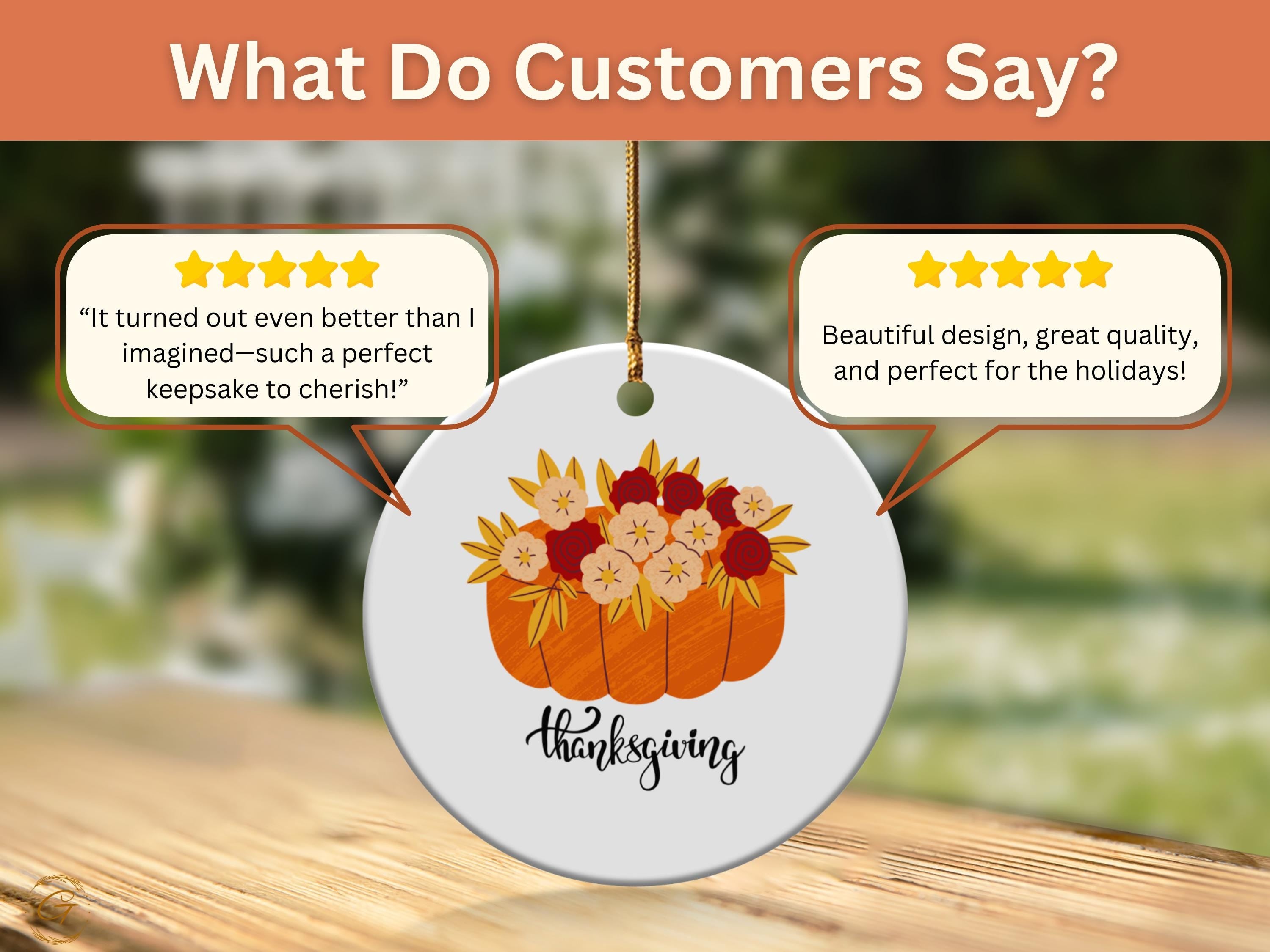 Thanksgiving Pumpkin with Flowers Ornament, Fall Season Keepsake, Handmade Holiday Decor, Perfect Thanksgiving Celebration, Holiday Keepsake