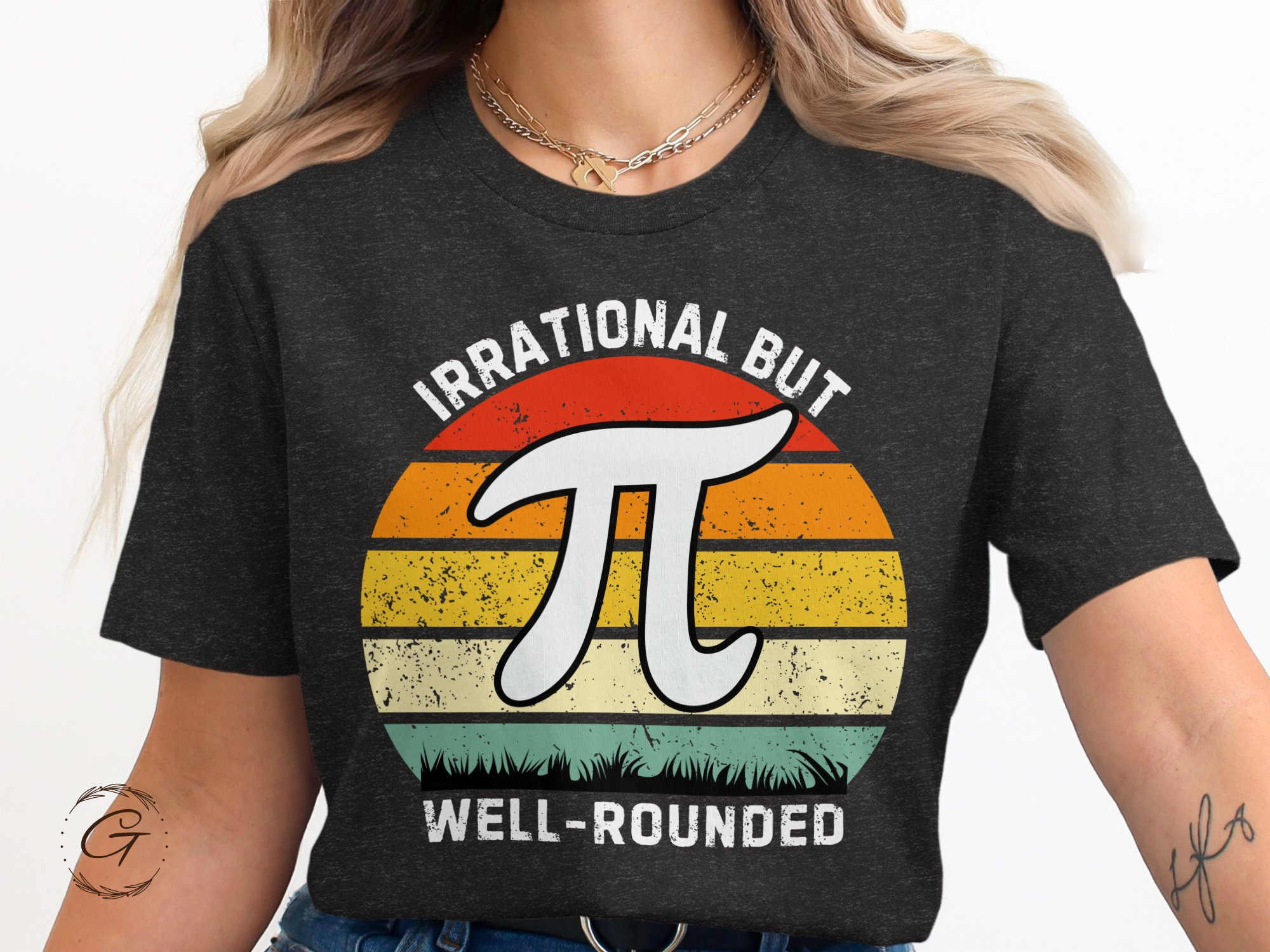 Irrational But Well-Rounded Pi Design Shirt product