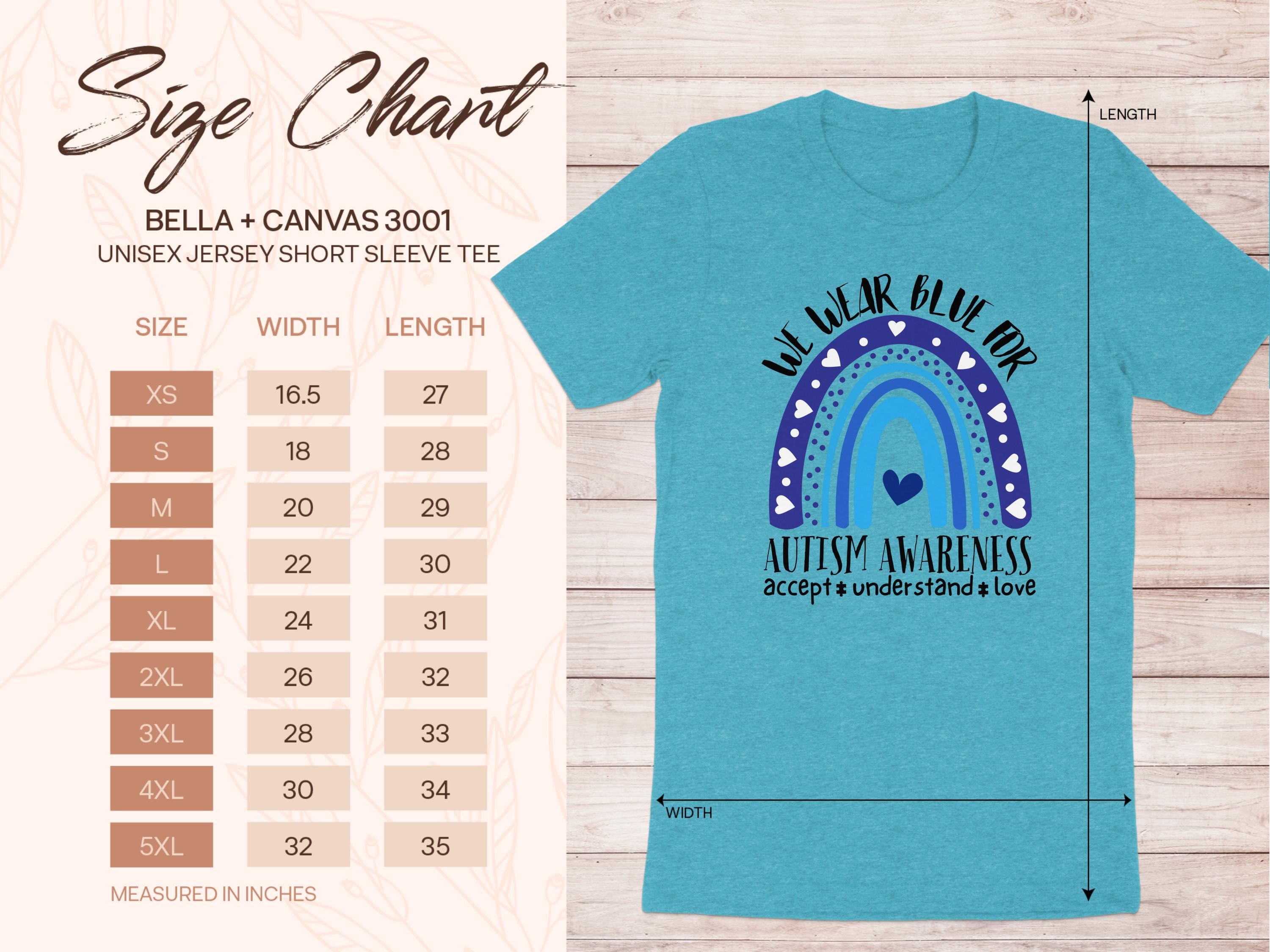 We Wear Blue Autism Awareness Short Sleeve Tee product