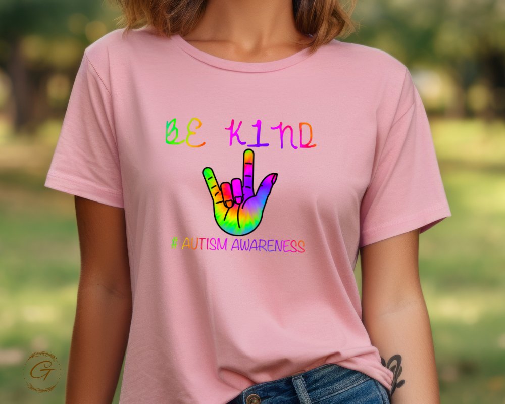 BE KIND Autism Awareness Graphic T-shirt product