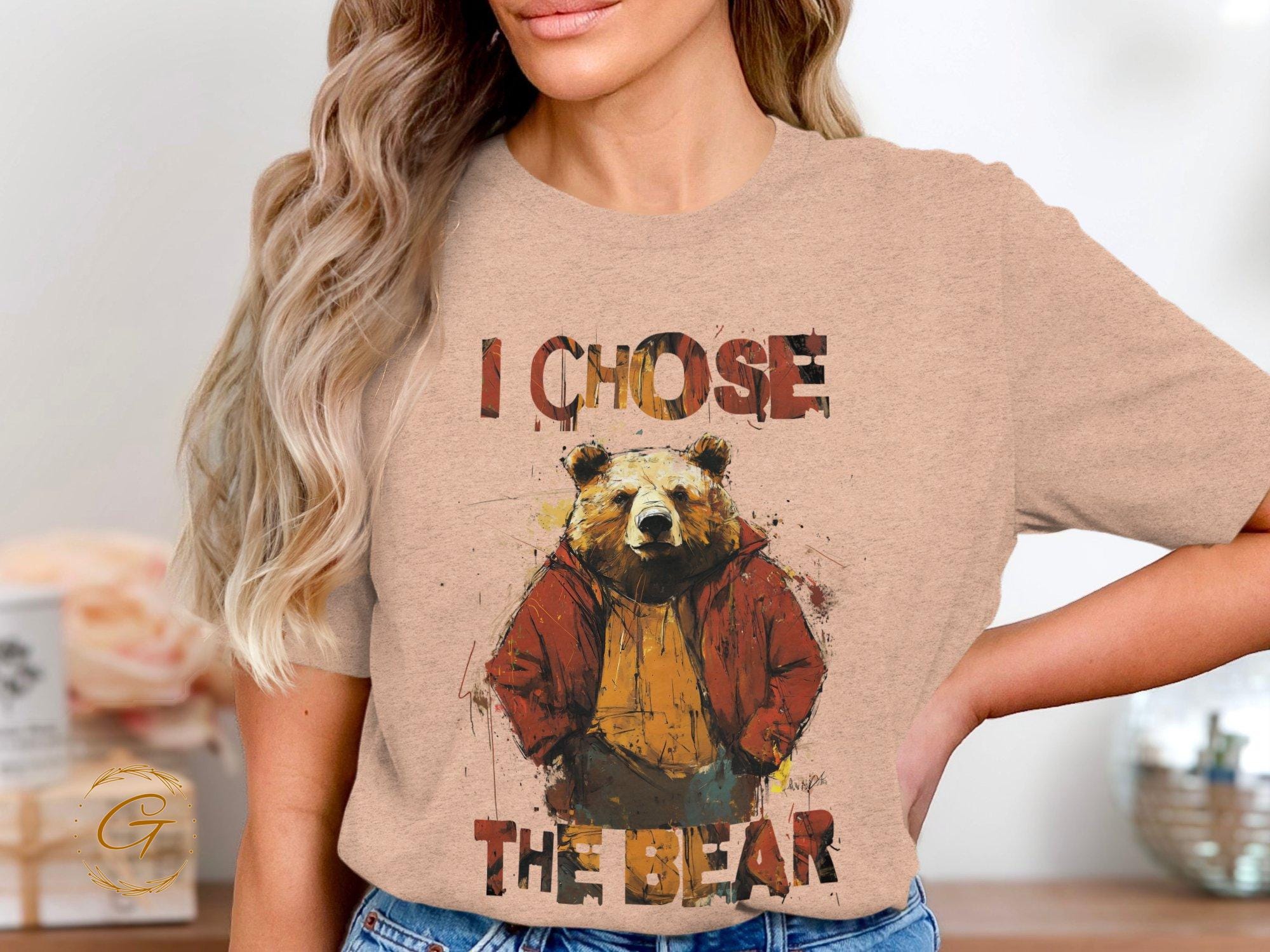 I Chose The Bear Graphic Tee