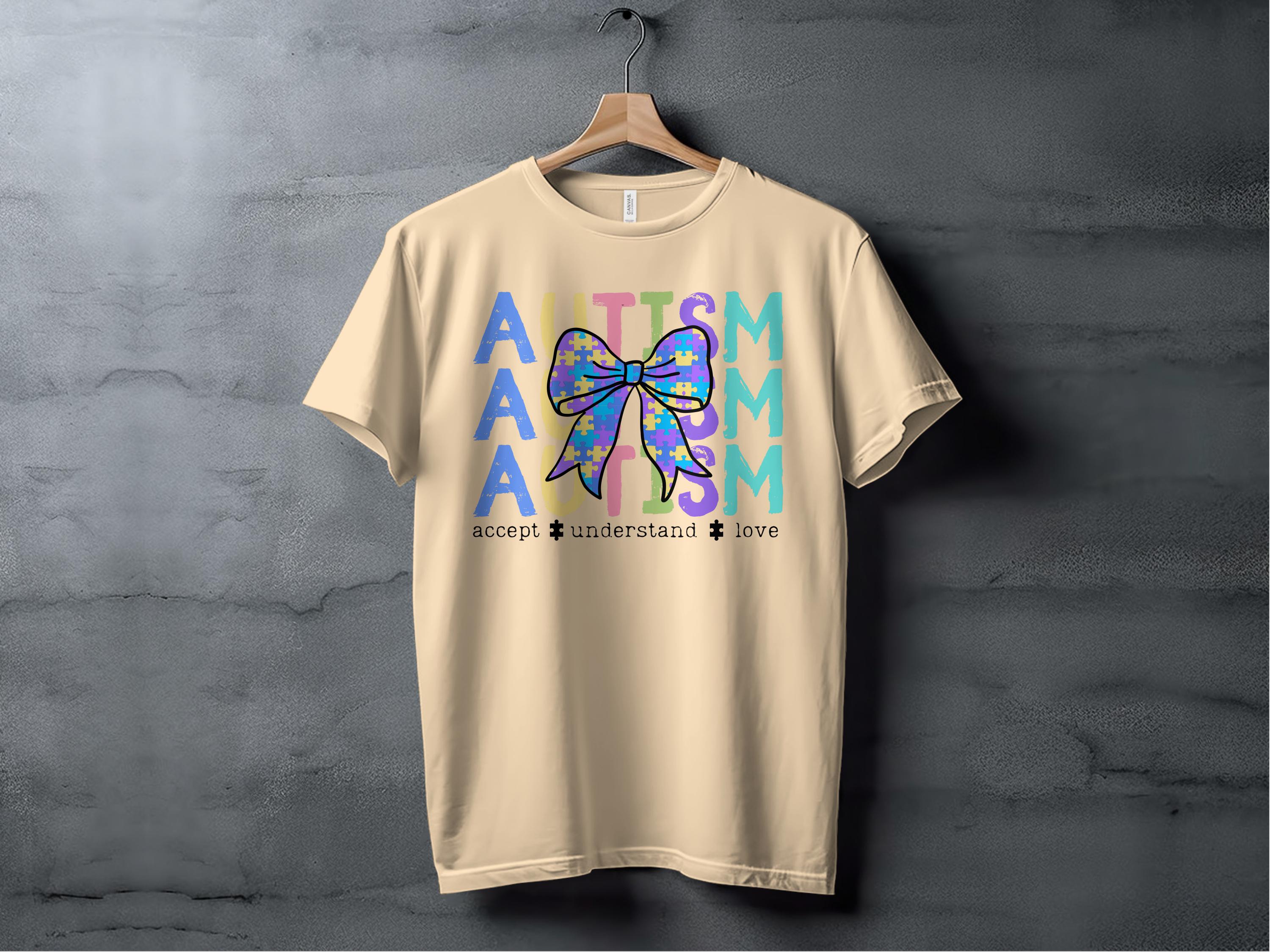 Autism Awareness Accept Understand Love T-shirt product