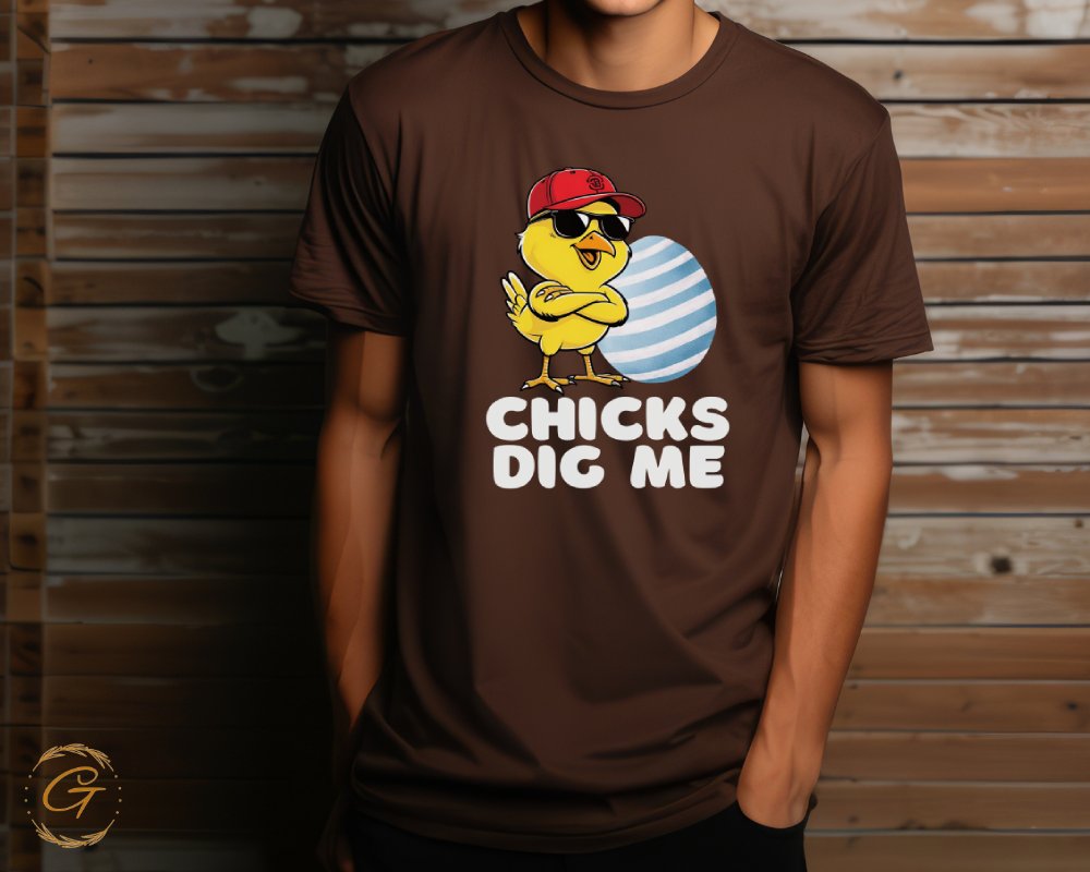 Chicks Dig Me printed t-shirt cool casual product type