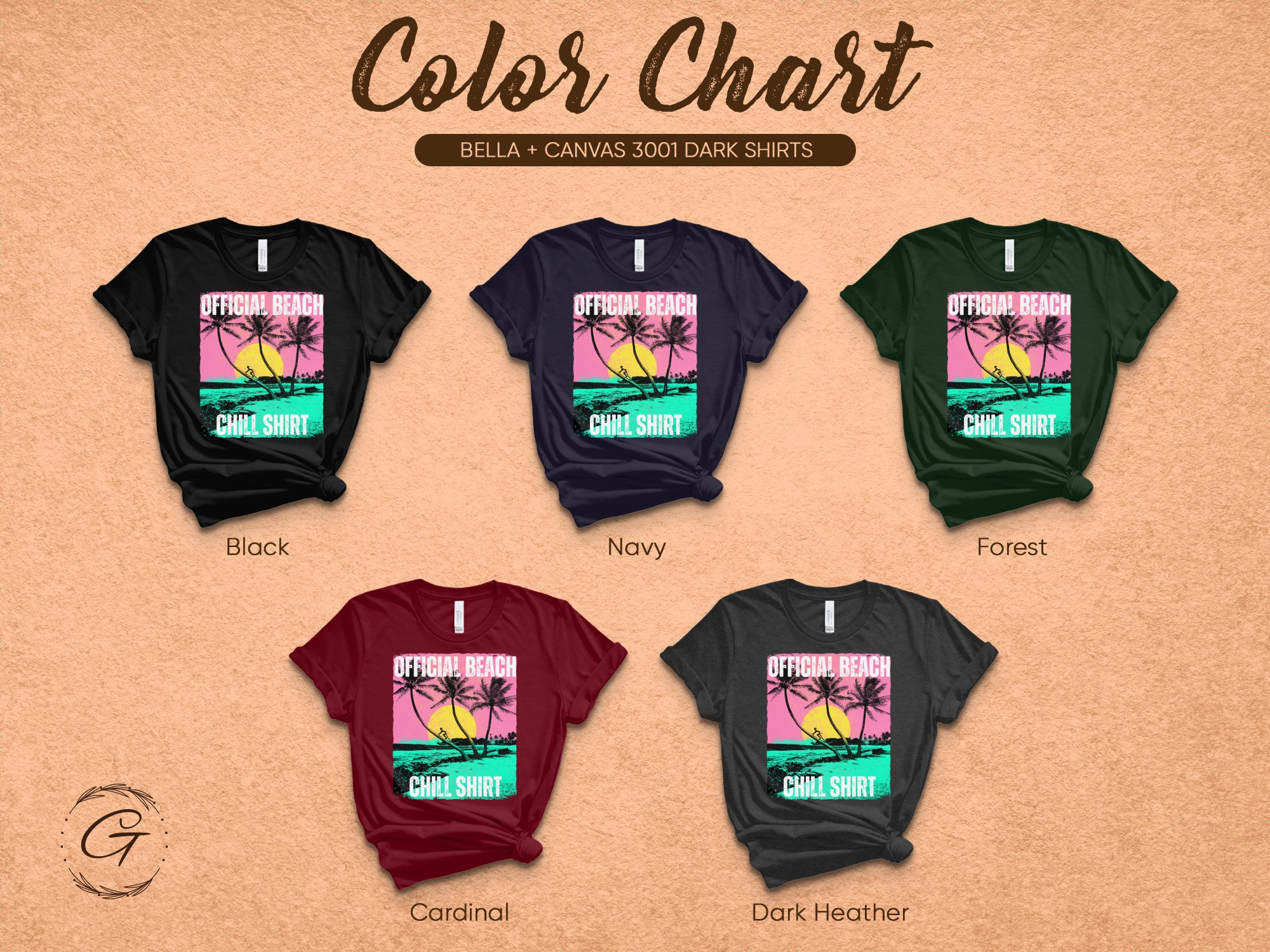 Official Beach Chill Shirt Bella Canvas product type