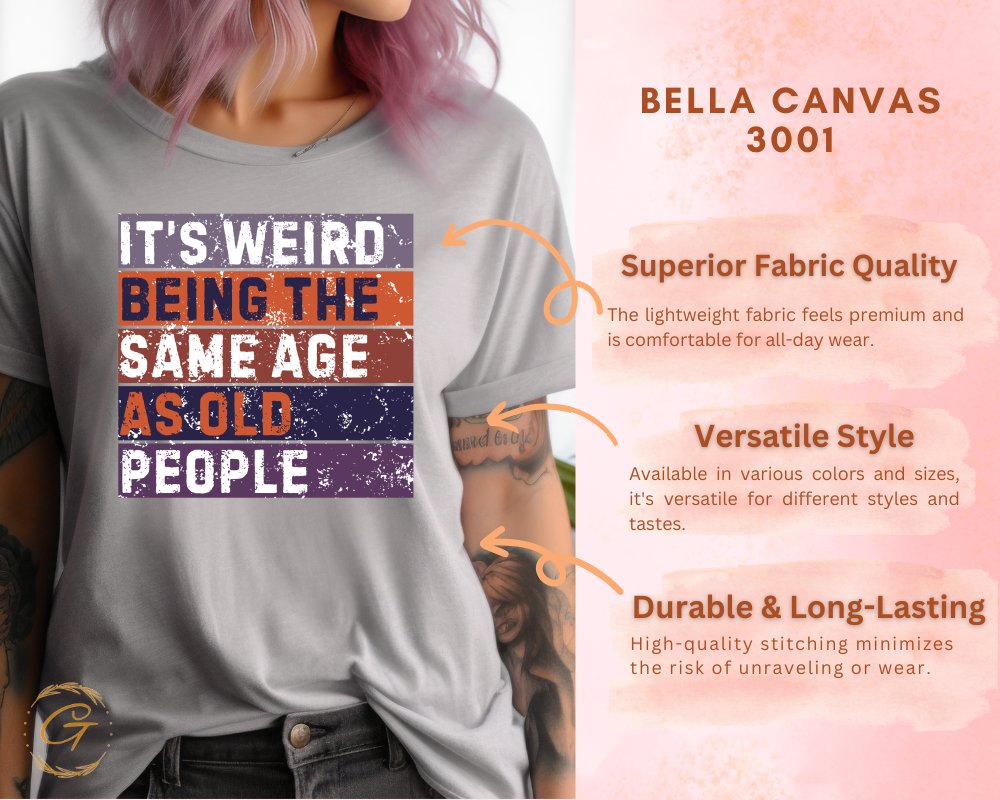 It's Weird Being The Same Age As Old People product type