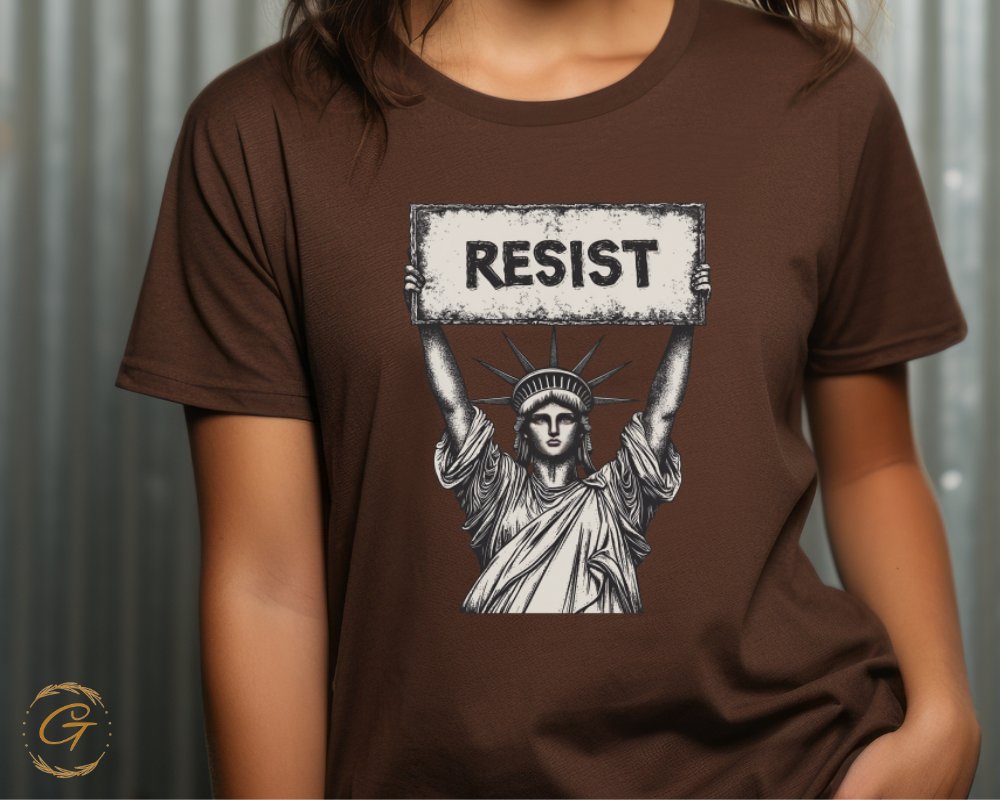 Statue of Liberty Resist Statement T-Shirt product