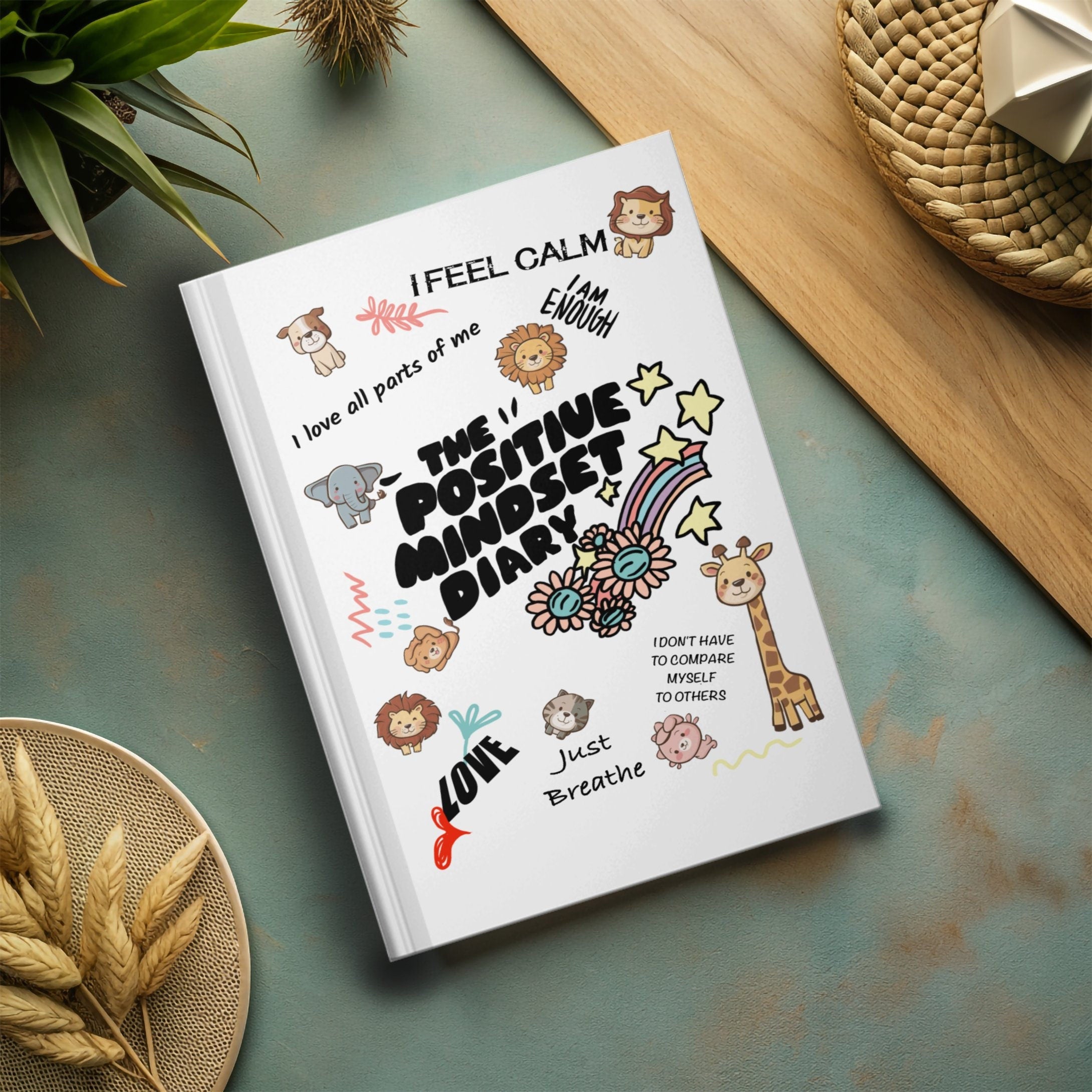 The Positive Mindset Diary Journal Notebook
