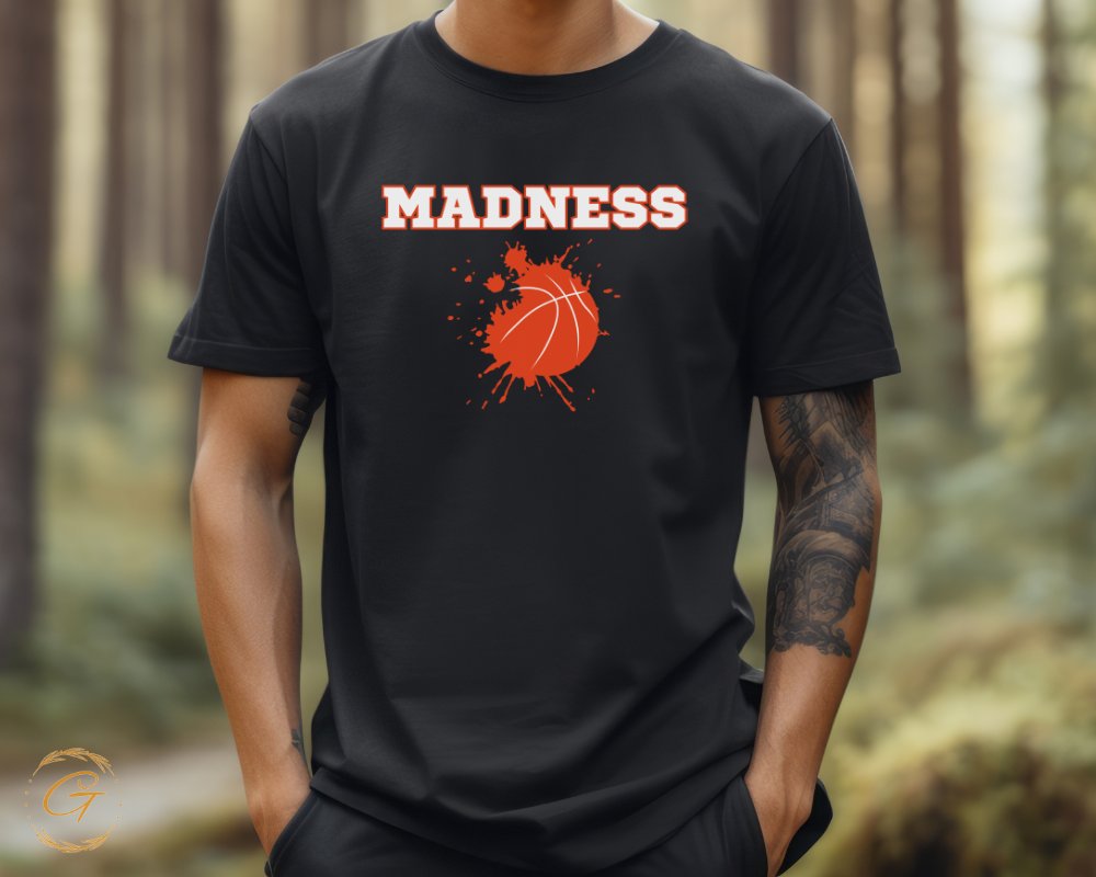 Exciting Madness Basketball Fan Graphic Tee product