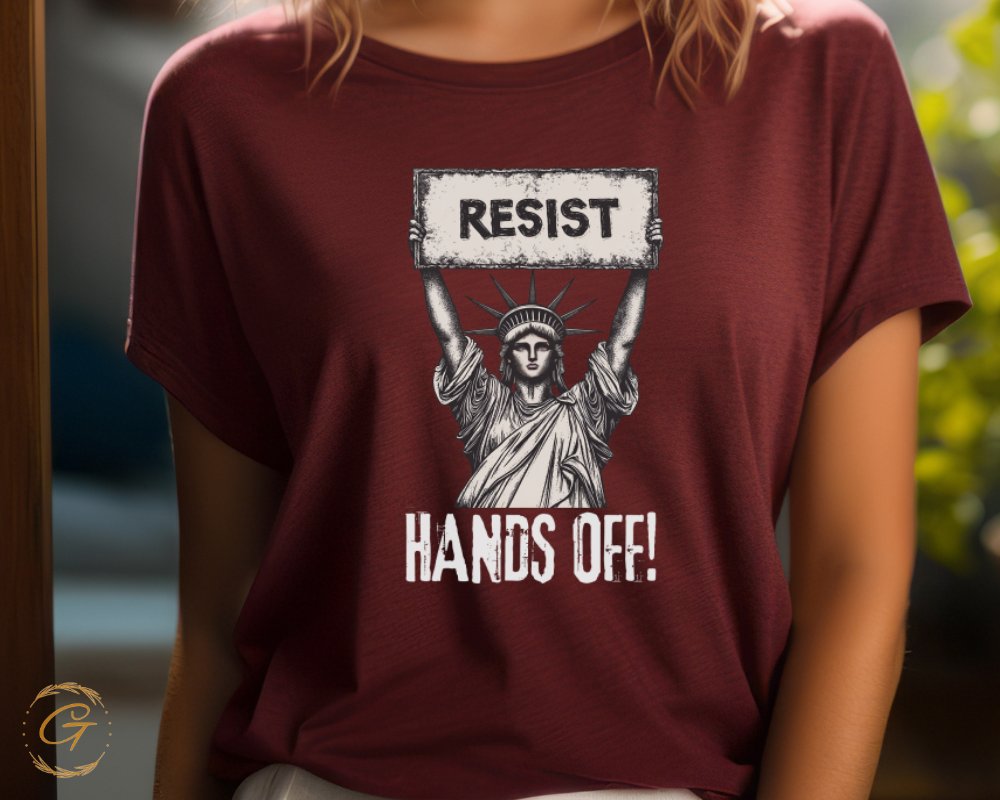 Resist Hands Off Might of Liberty Statement product type