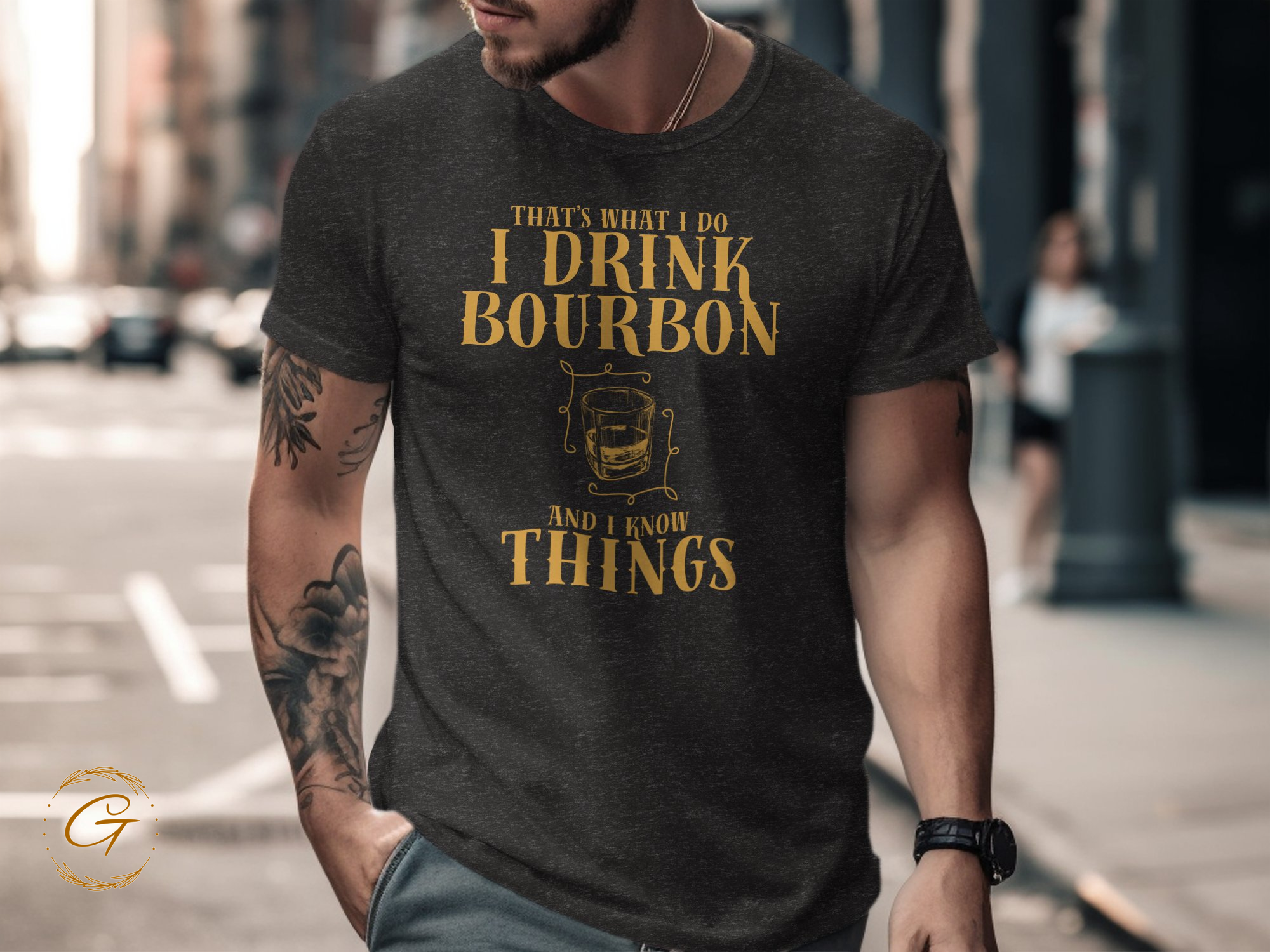 That's What I Do I Drink Bourbon Know Things product type