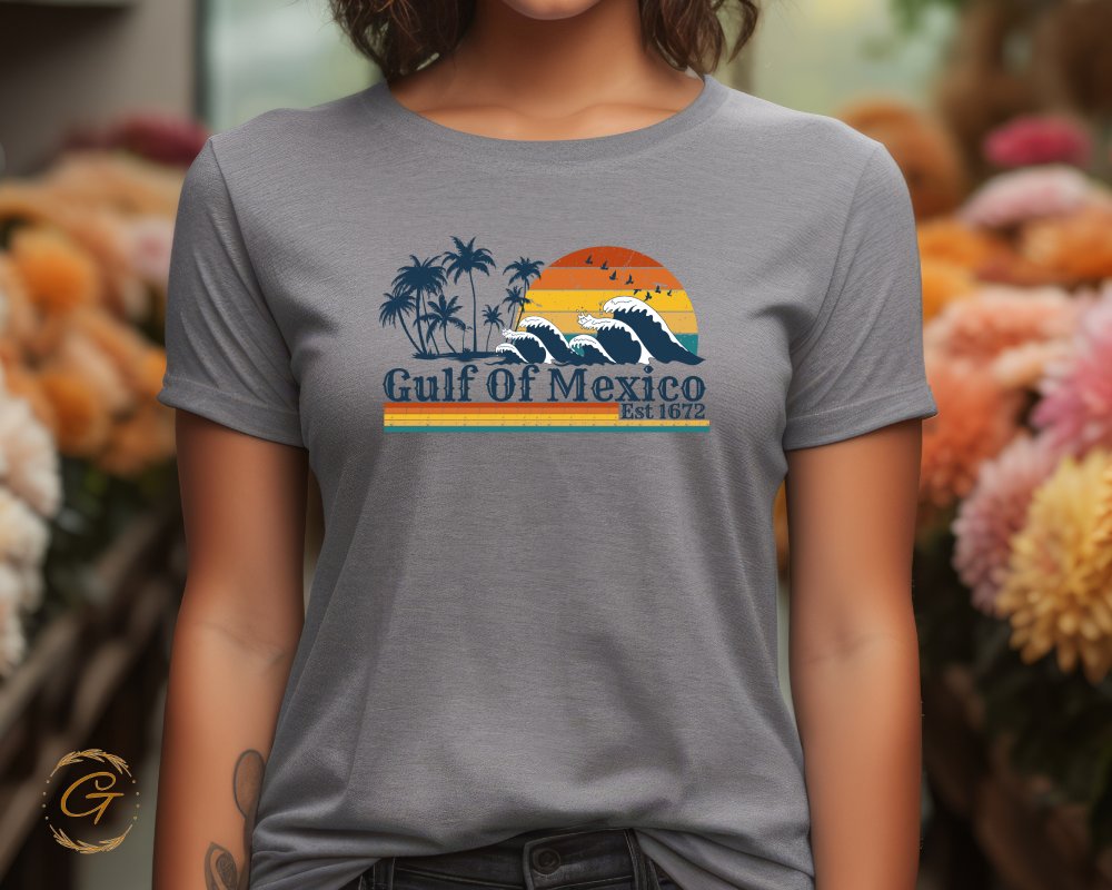 Gulf Of Mexico Est 1672 Graphic T-shirt product type