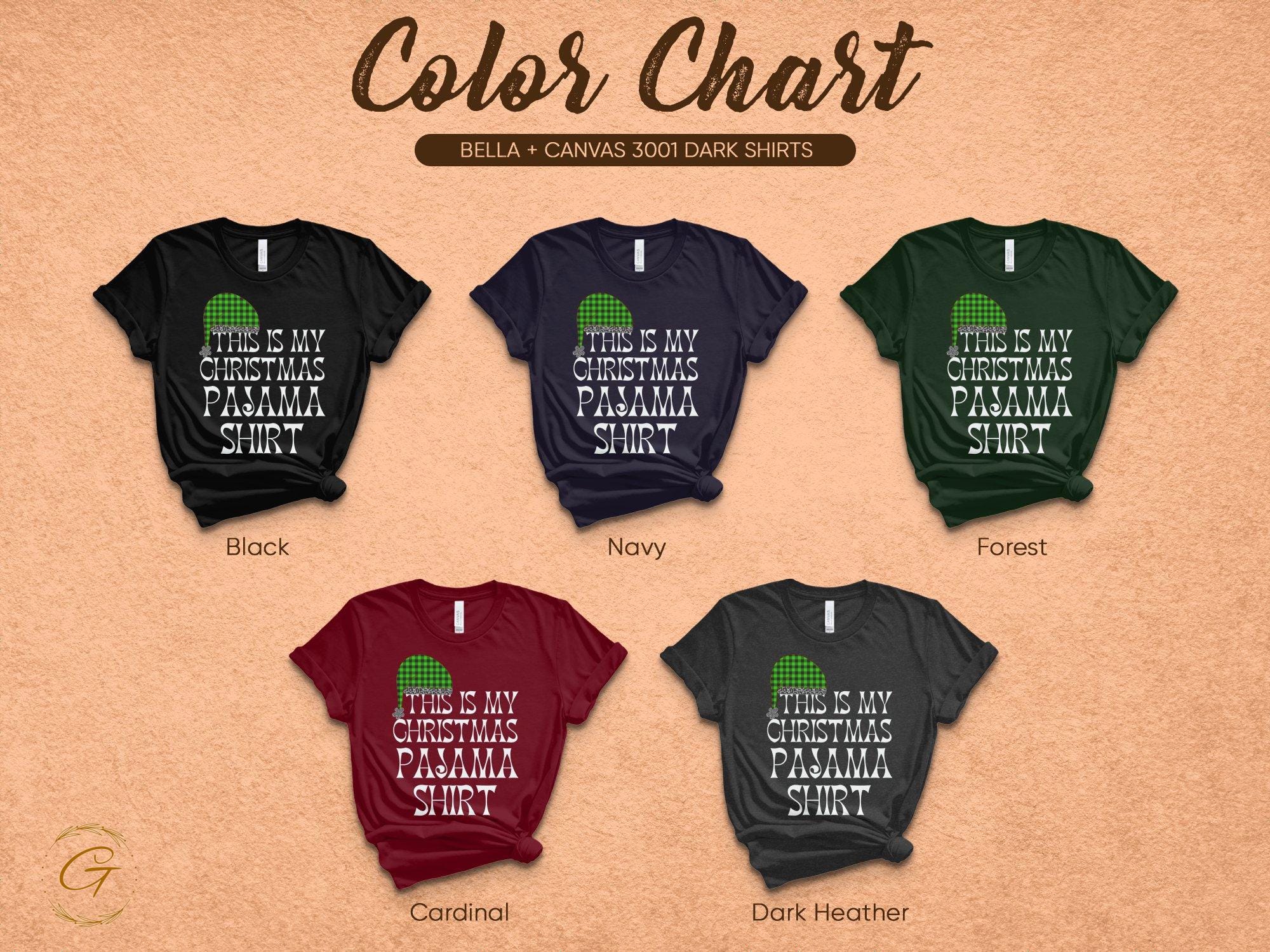 Christmas T-Shirt, Xmas Pajama Shirt for Holiday Festive Season Tee