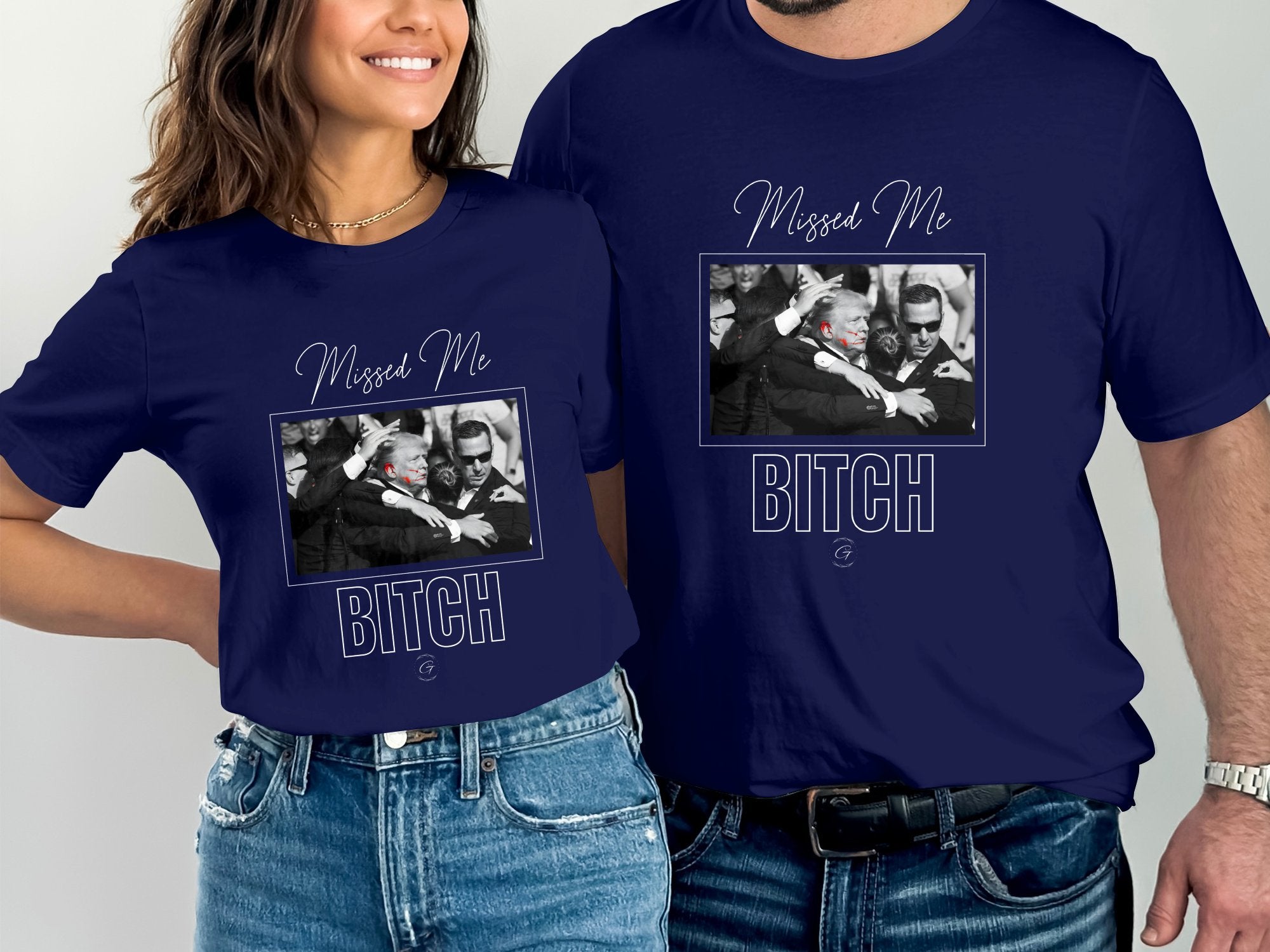 Missed Me Trump Graphic Tee | Funny Political T-Shirt