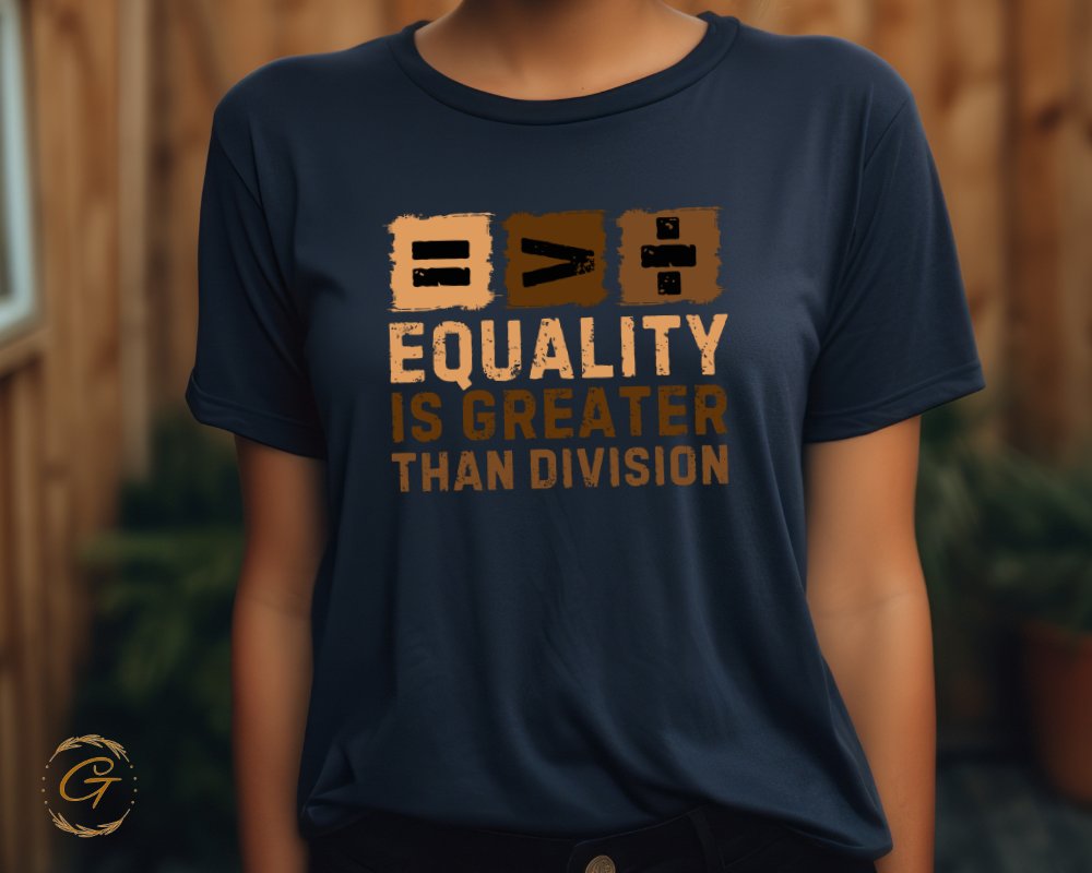 Equality Is Greater Than Division Shirt product type