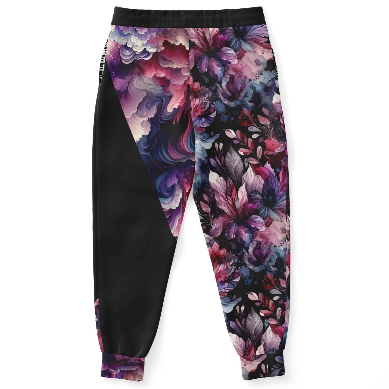 Evolve Floral Print Joggers – Abstract Watercolor Sweatpants