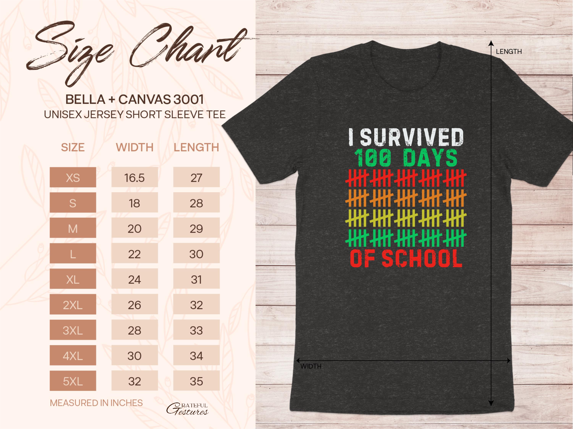 I Survived 100 Days Of School Unisex Tee product type